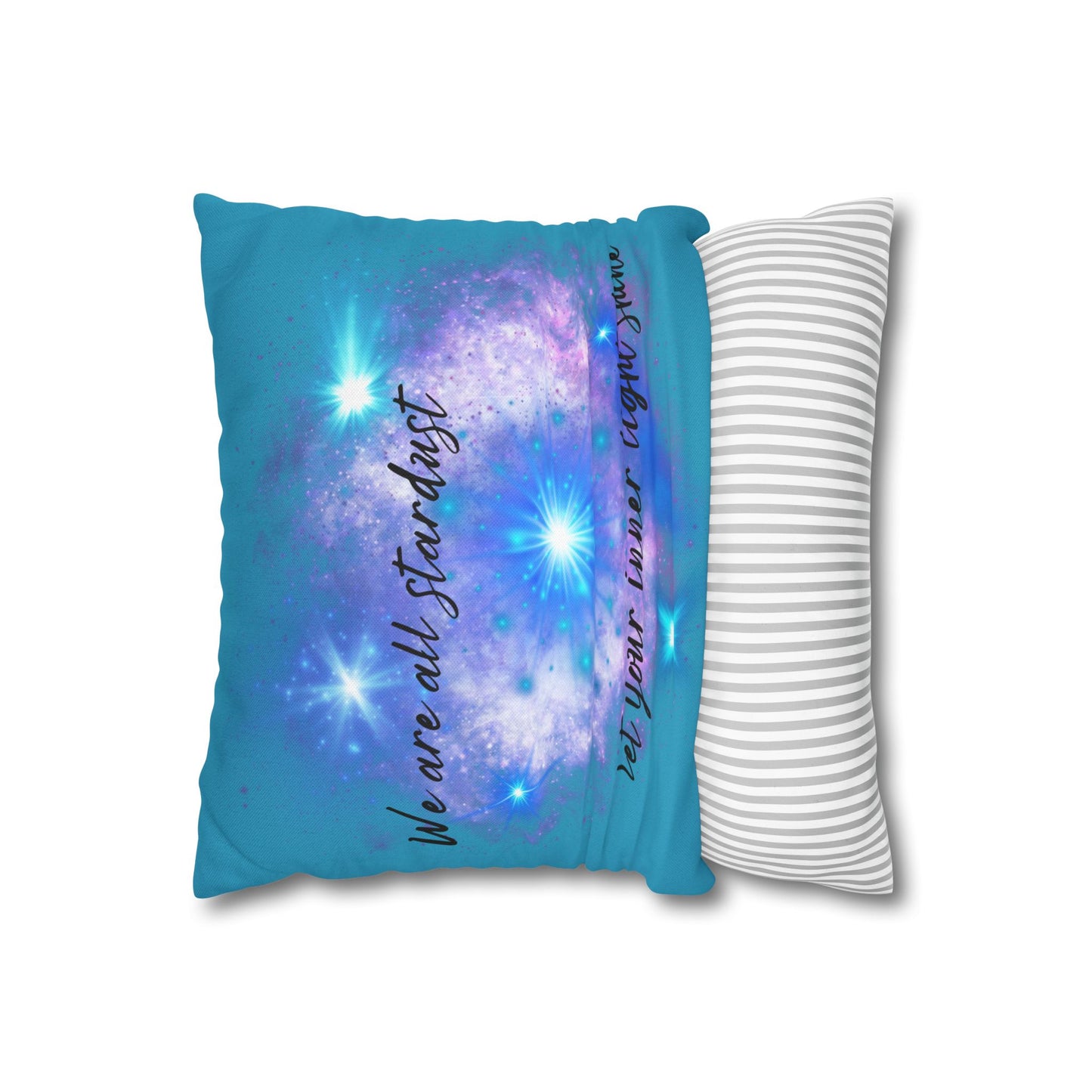 Let Your Inner Light Shine - Accent Square Pillowcases - Various Sizes