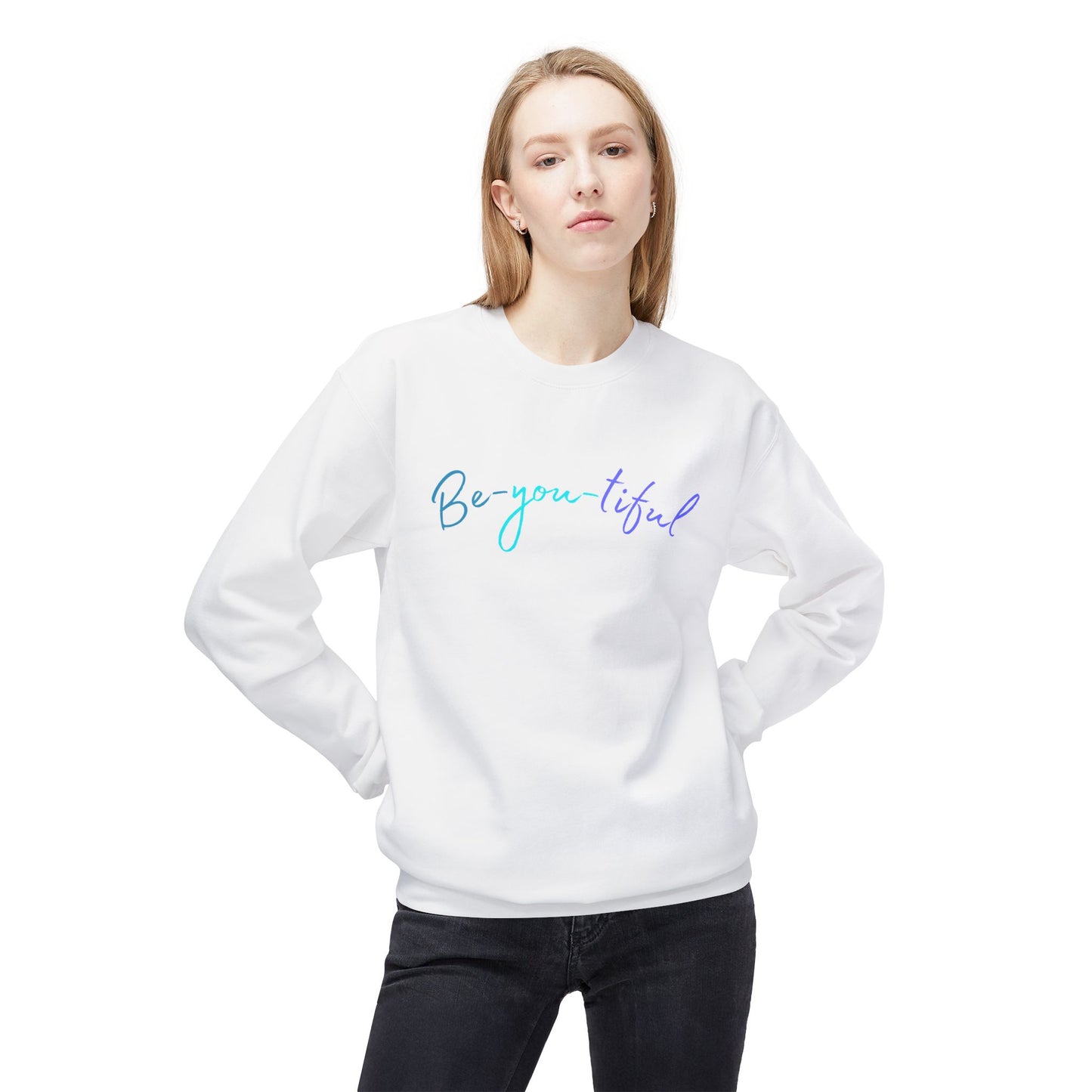 Be-you-tiful - Adult Crewneck Sweatshirt