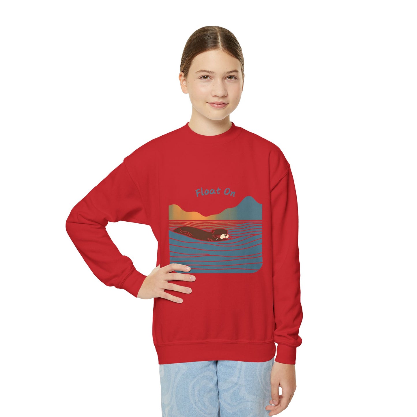 Float On - Youth Crewneck Sweatshirt