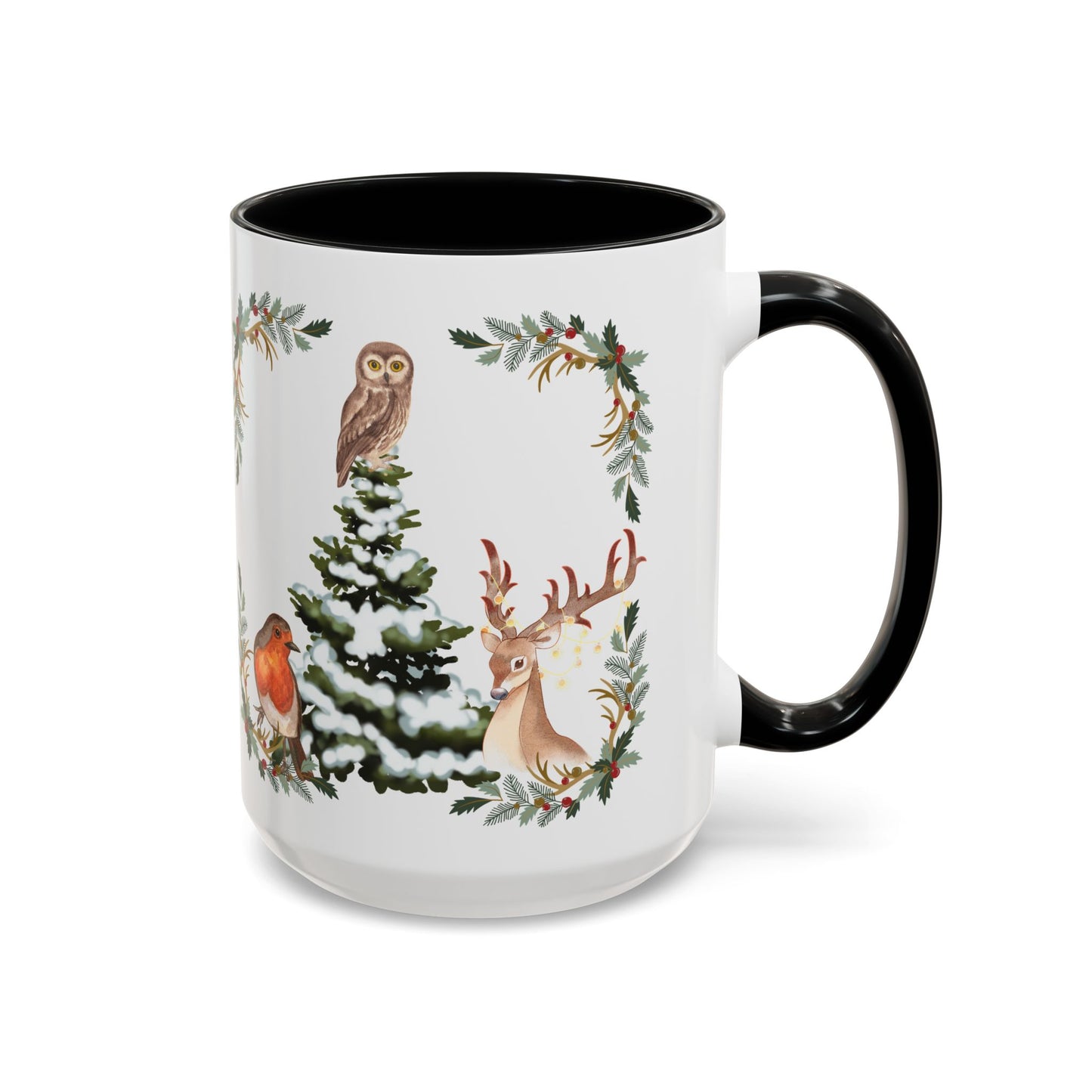 Winter Tree - Accent Coffee Mug (11, 15oz)