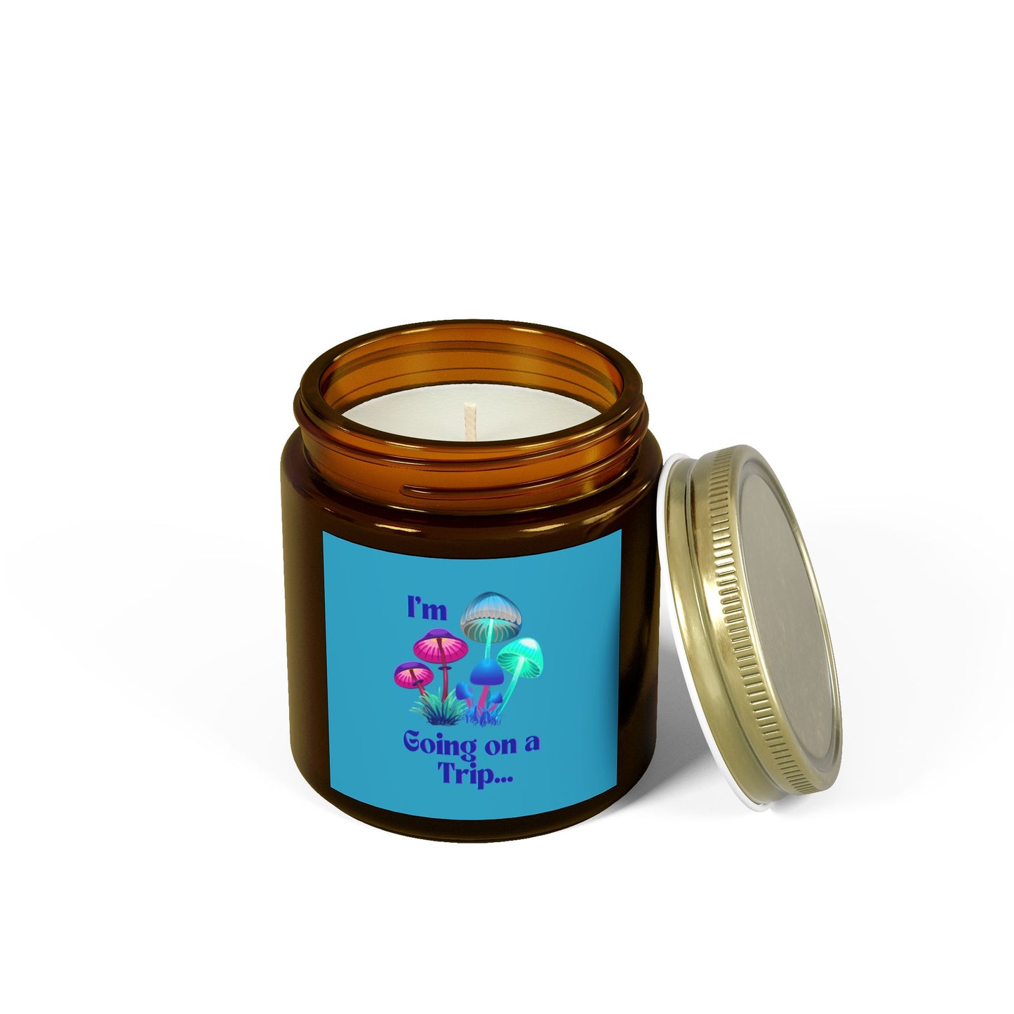 Going On A Trip - Scented Coconut Apricot Candles (4oz, 9oz)