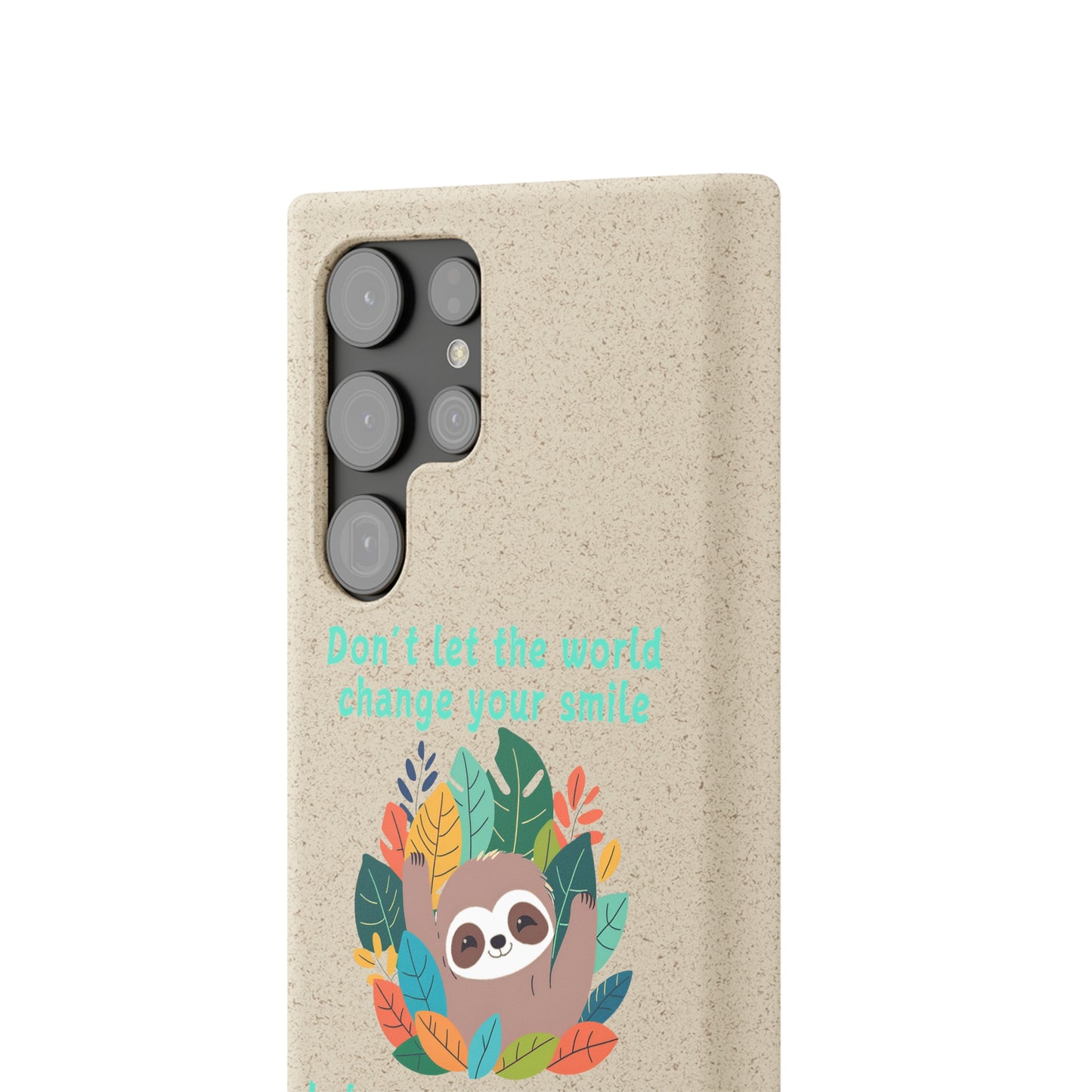 Sloth Smile - Biodegradable Phone Cases