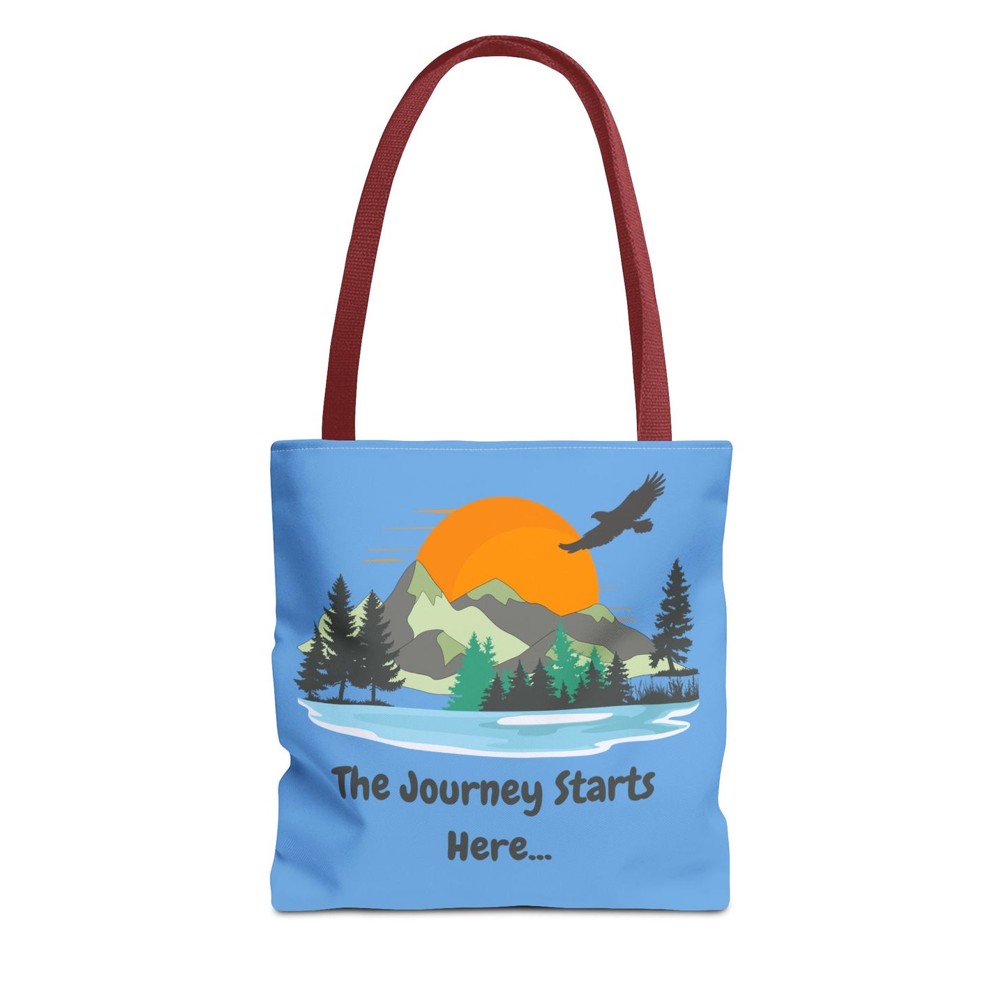 Journey Starts Here - Tote Bag (AOP)