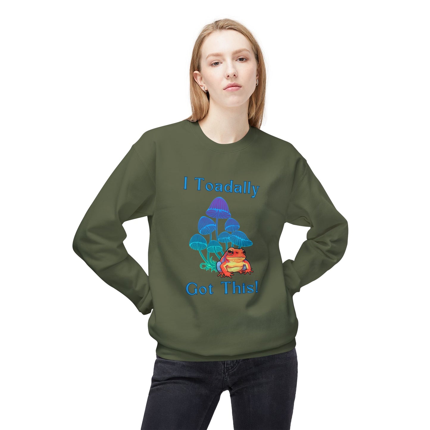 Toadally Got This - Adult Unisex Sweatshirt