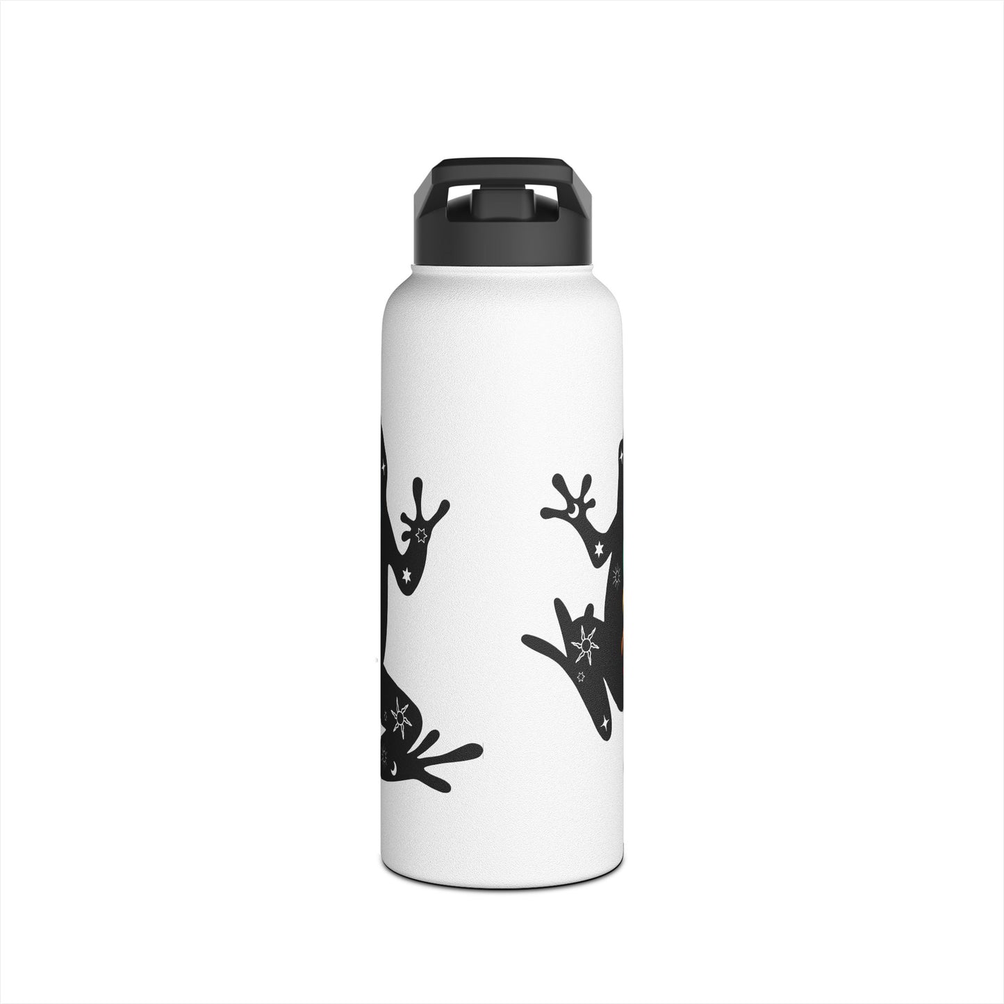 Healing Frog - Stainless Steel Water Bottle, Standard Lid