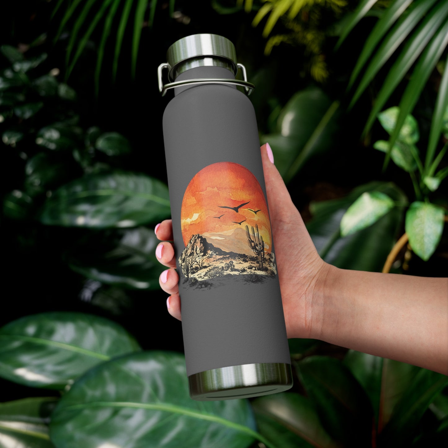 Desert Sun - Copper Vacuum Insulated Bottle, 22oz