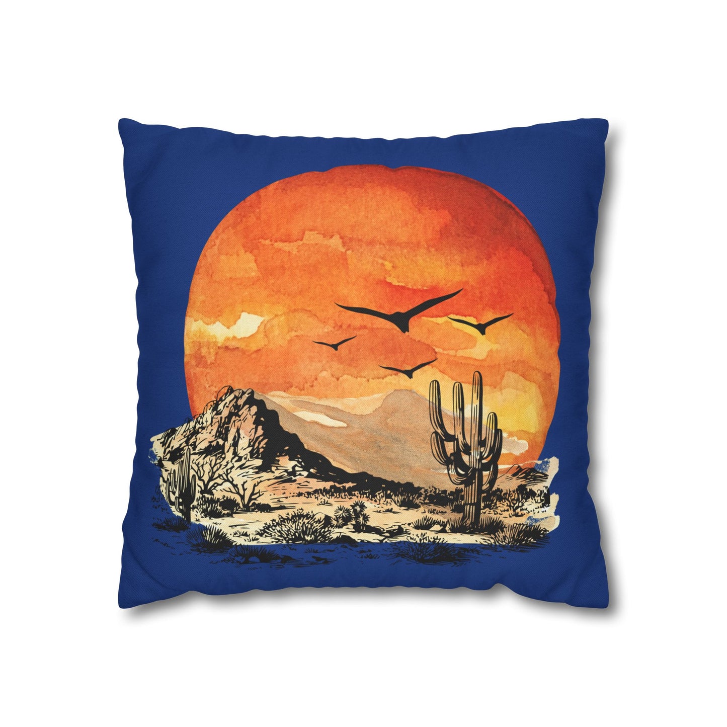 Desert Sun - Square Pillowcase - Various Sizes