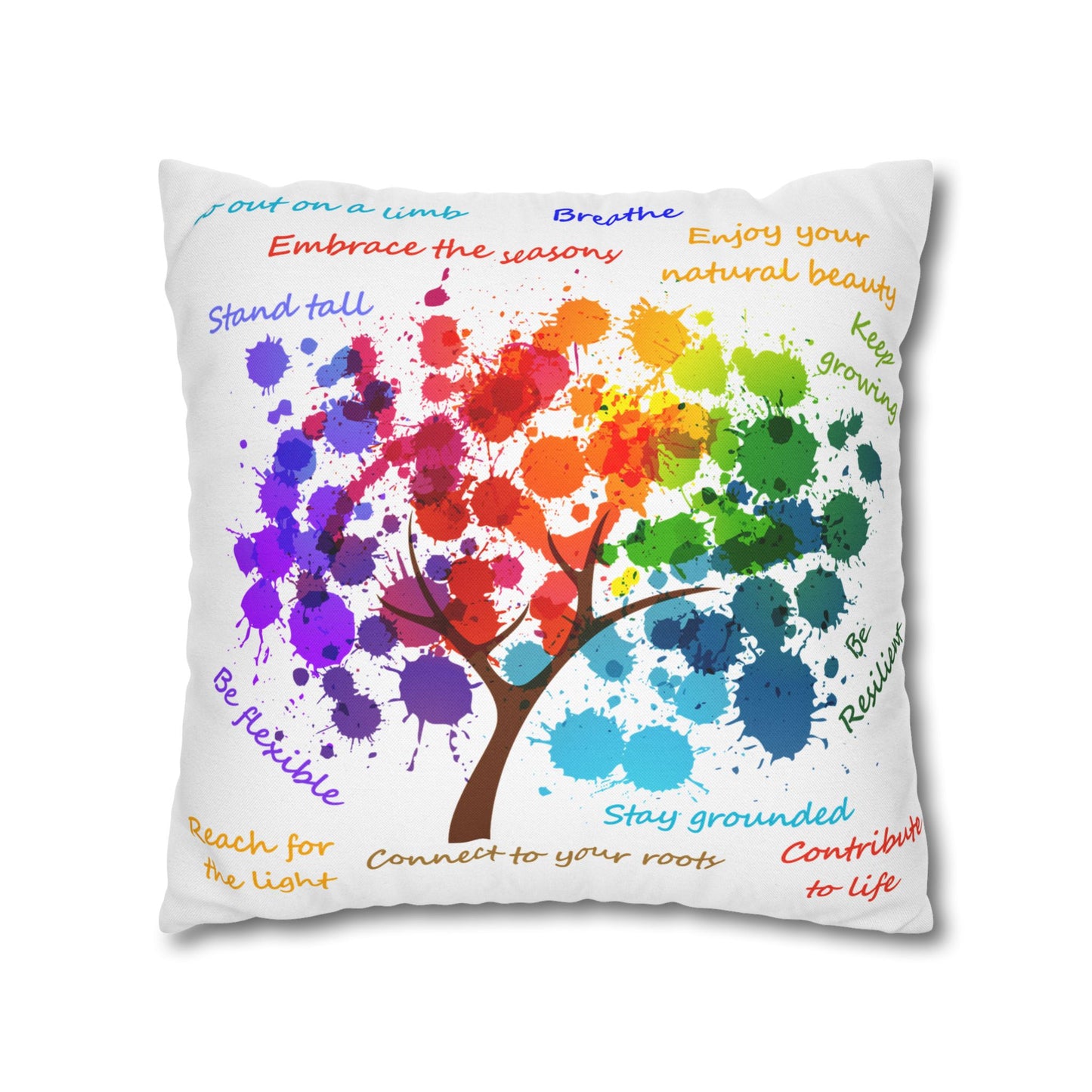 Tree Of Life - Accent Square Pillowcase - Various Sizes