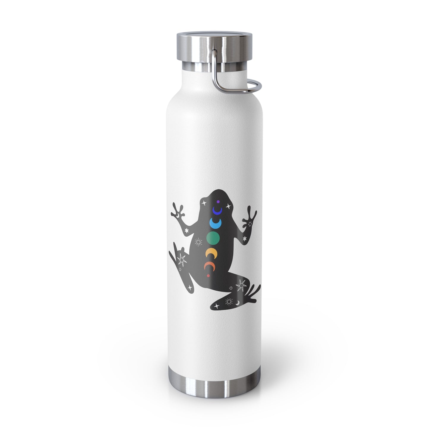 Healing Frog - Copper Vacuum Insulated Bottle, 22oz