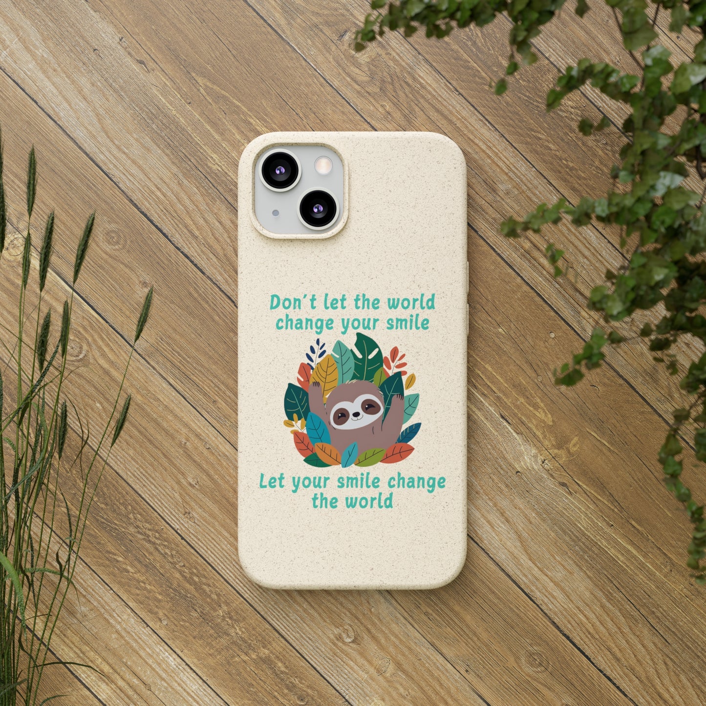 Sloth Smile - Biodegradable Phone Cases