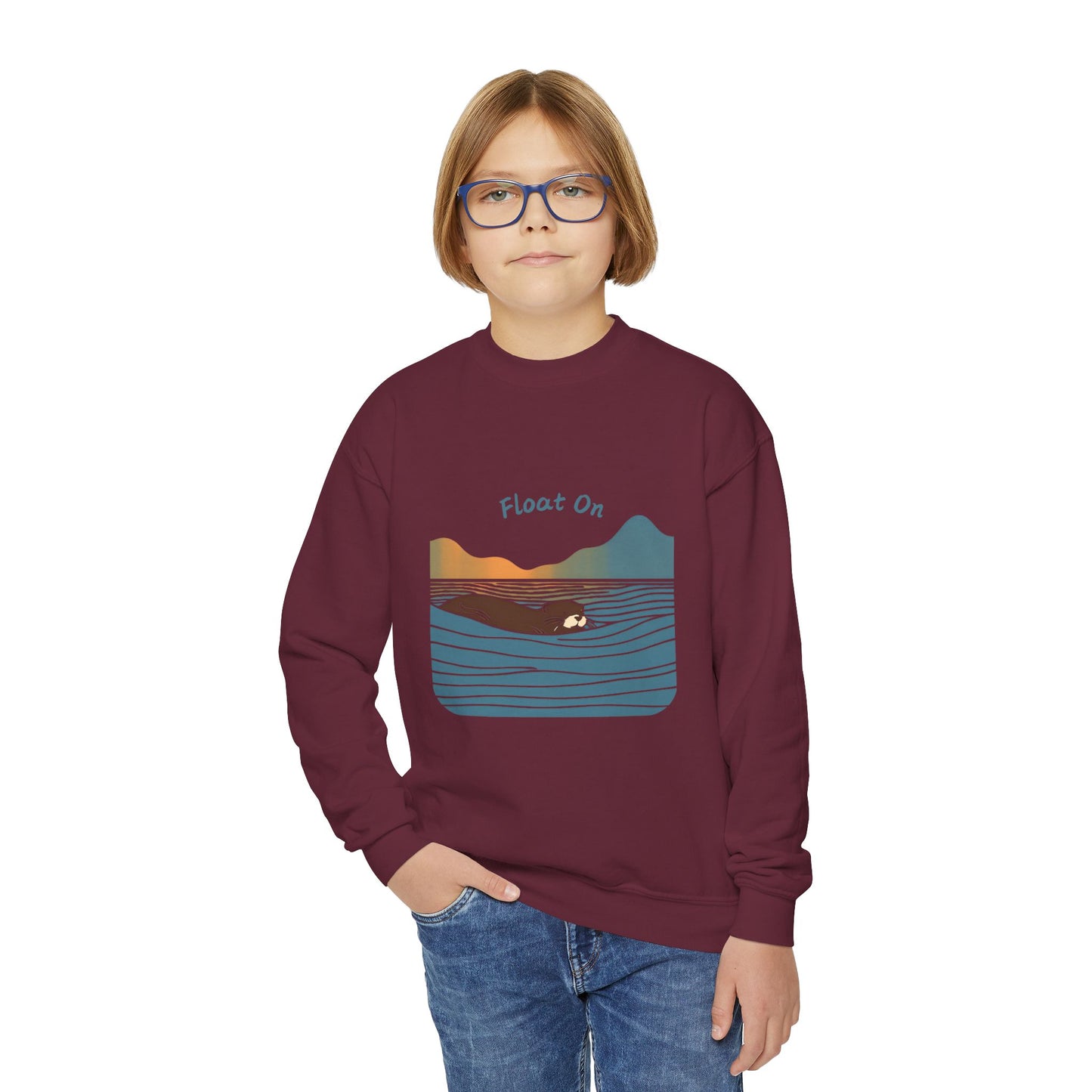 Float On - Youth Crewneck Sweatshirt