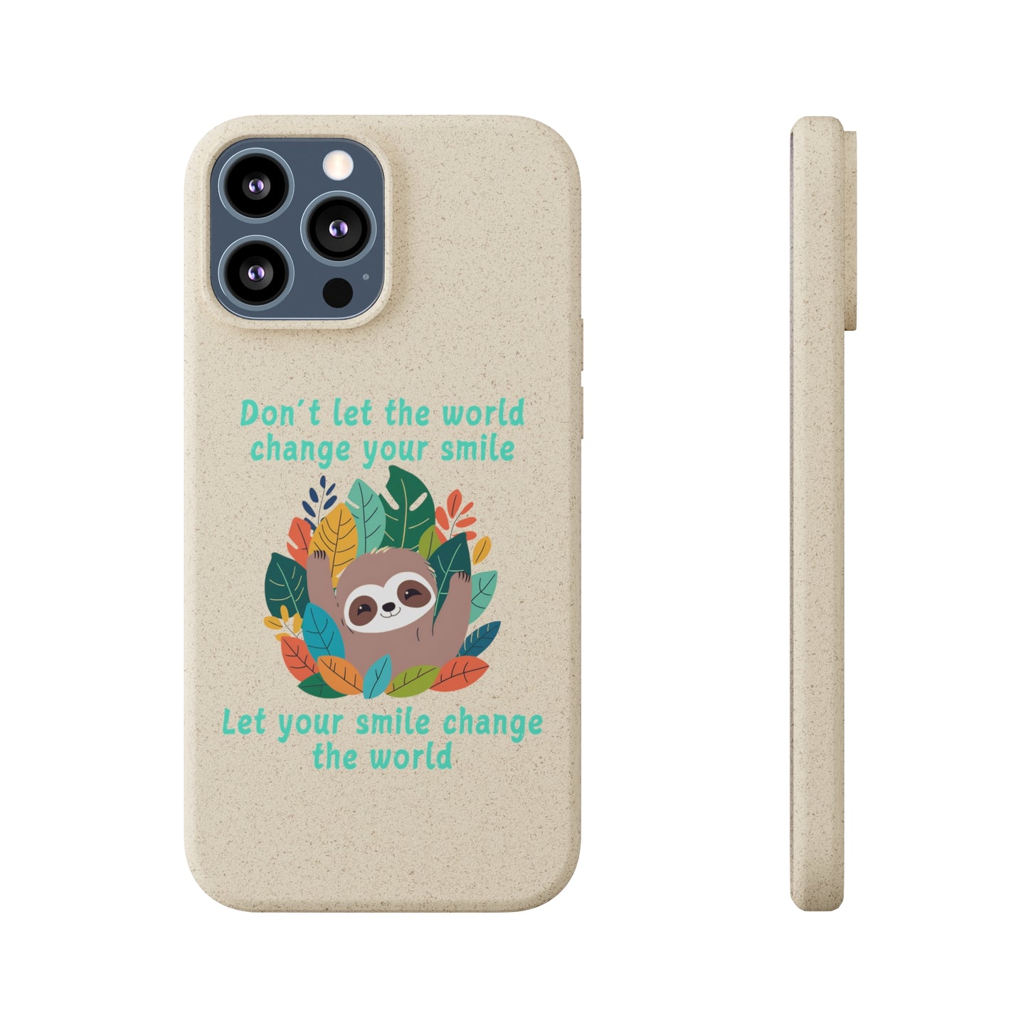 Sloth Smile - Biodegradable Phone Cases