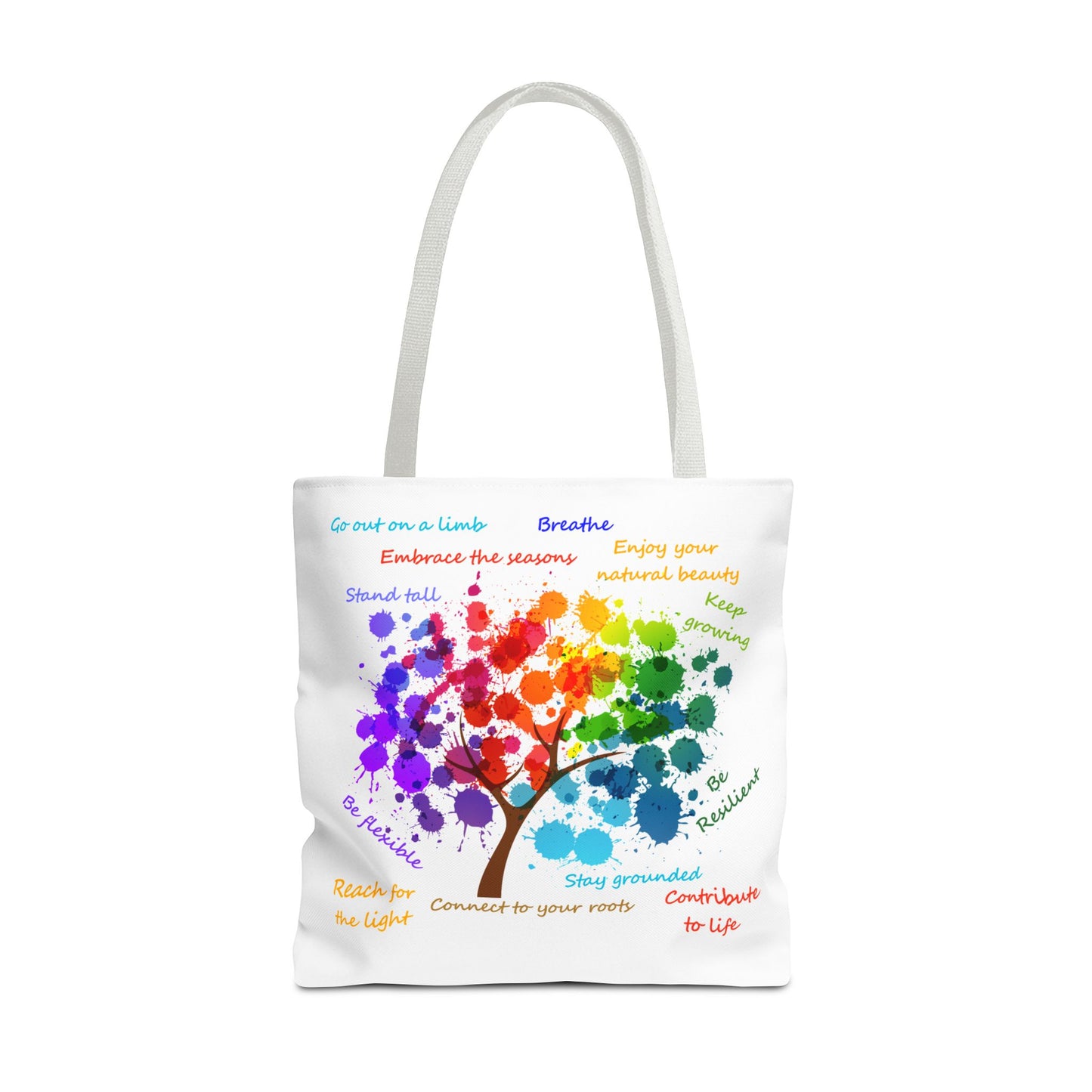 Tree of Life White - Tote Bag (AOP)