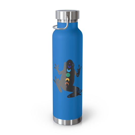 Healing Frog - Copper Vacuum Insulated Bottle, 22oz