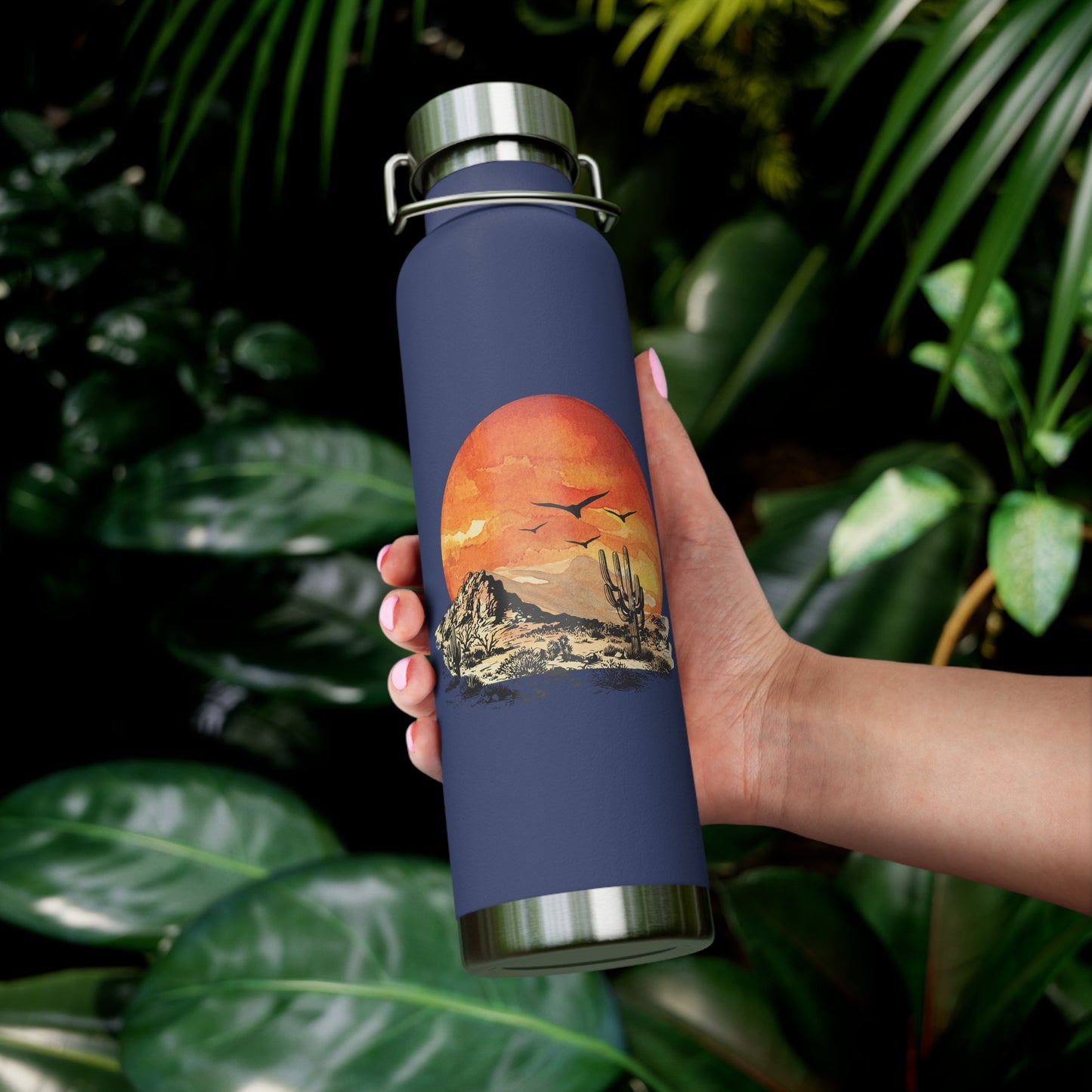 Desert Sun - Copper Vacuum Insulated Bottle, 22oz