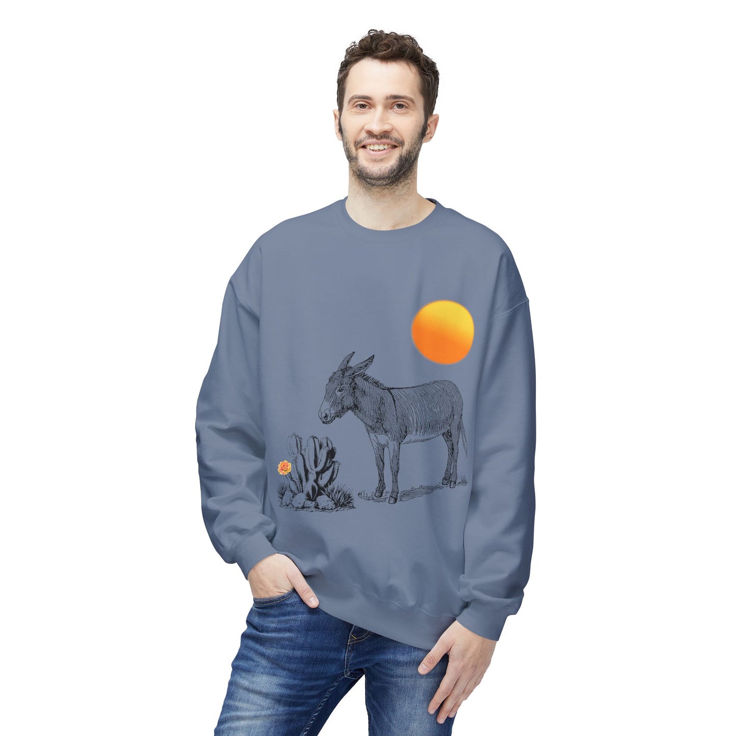 Desert Donkey - Adult Unisex Sweatshirt