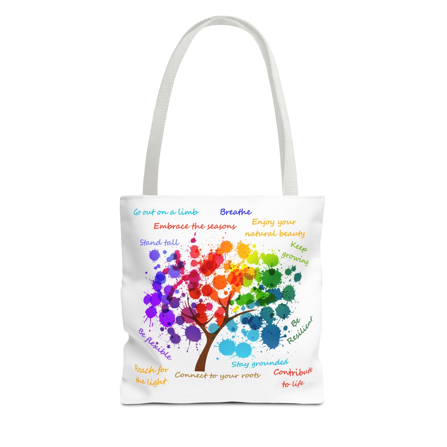 Tree of Life White - Tote Bag (AOP)