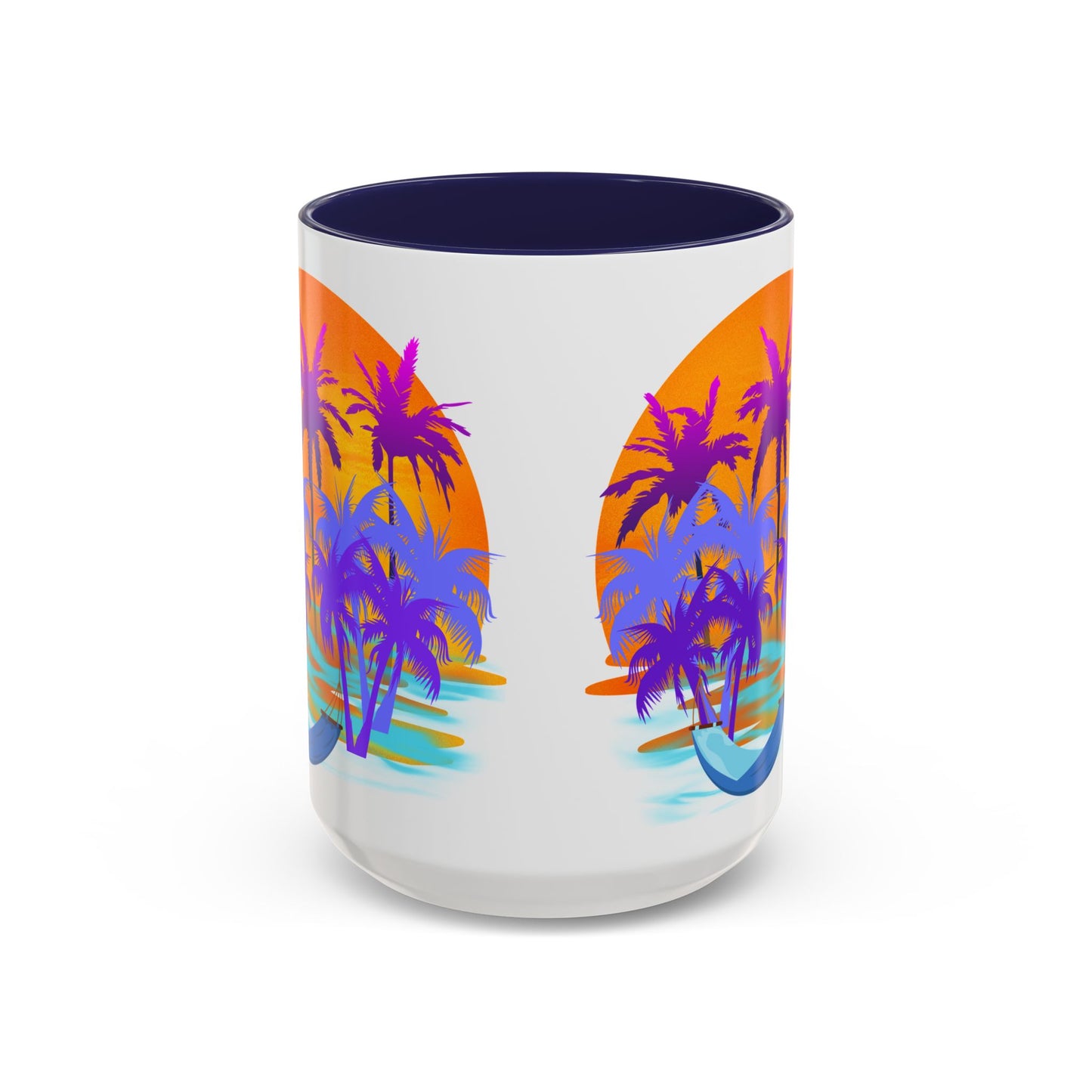 Tropical Paradise - Accent Coffee Mug (11, 15oz)