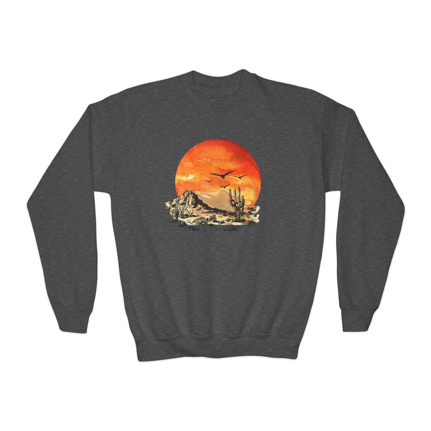 Desert Sun - Youth Crewneck Sweatshirt