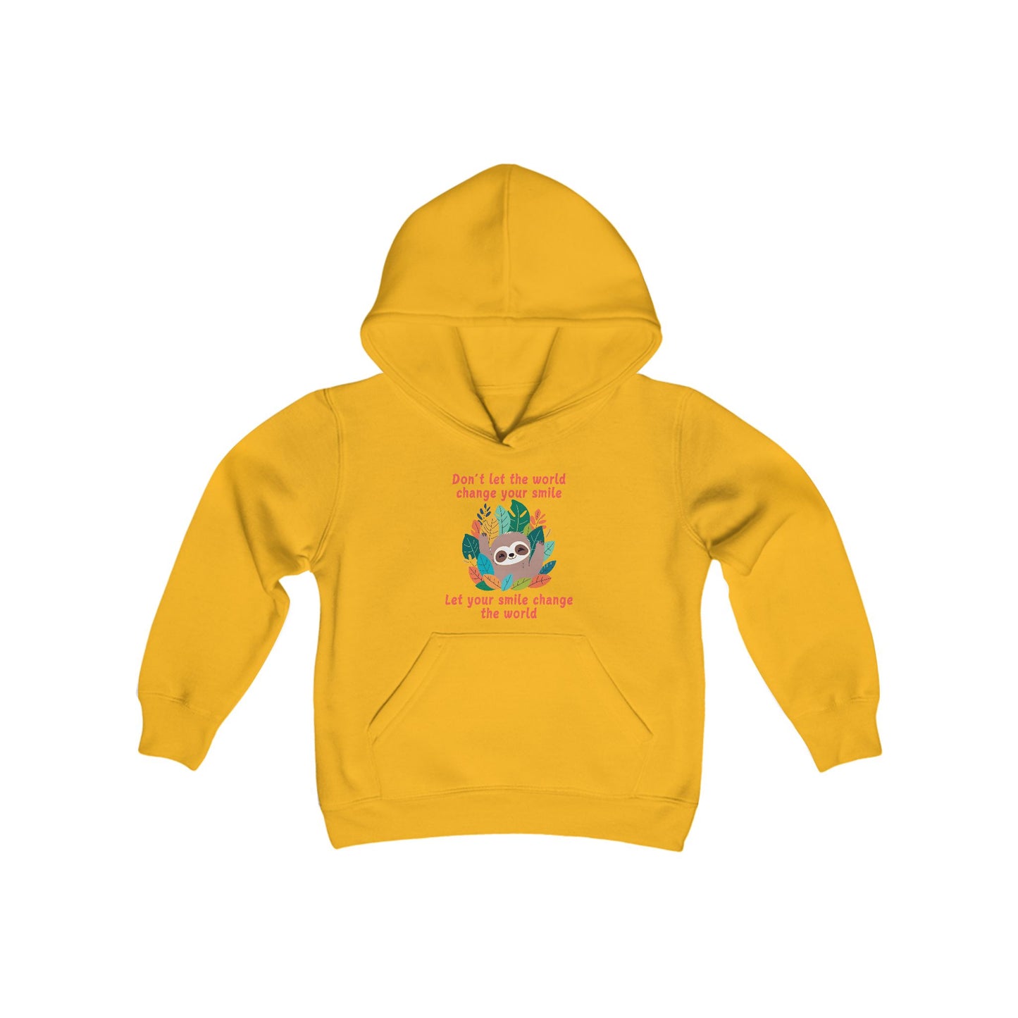 Sloth Smile - Youth Hoodie