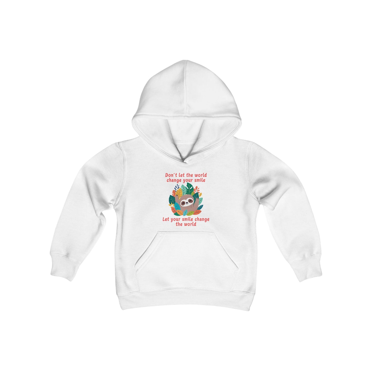 Sloth Smile - Youth Hoodie