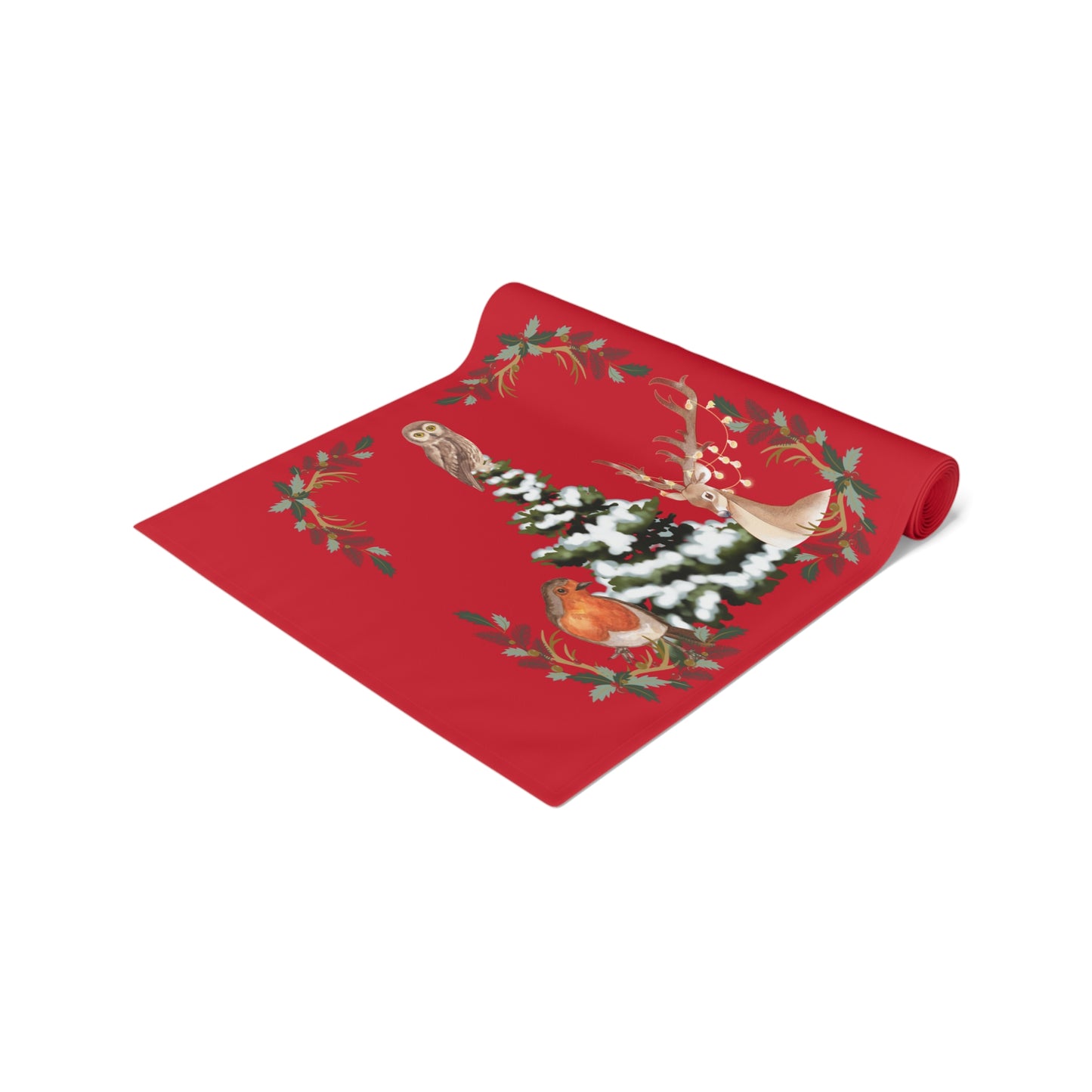 Winter Tree - Table Runner (Cotton, Poly)