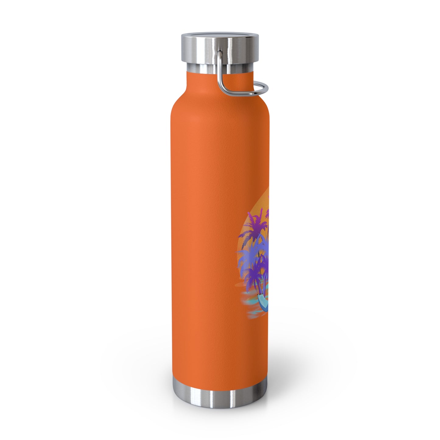 Tropical Paradise - Copper Vacuum Insulated Bottle, 22oz