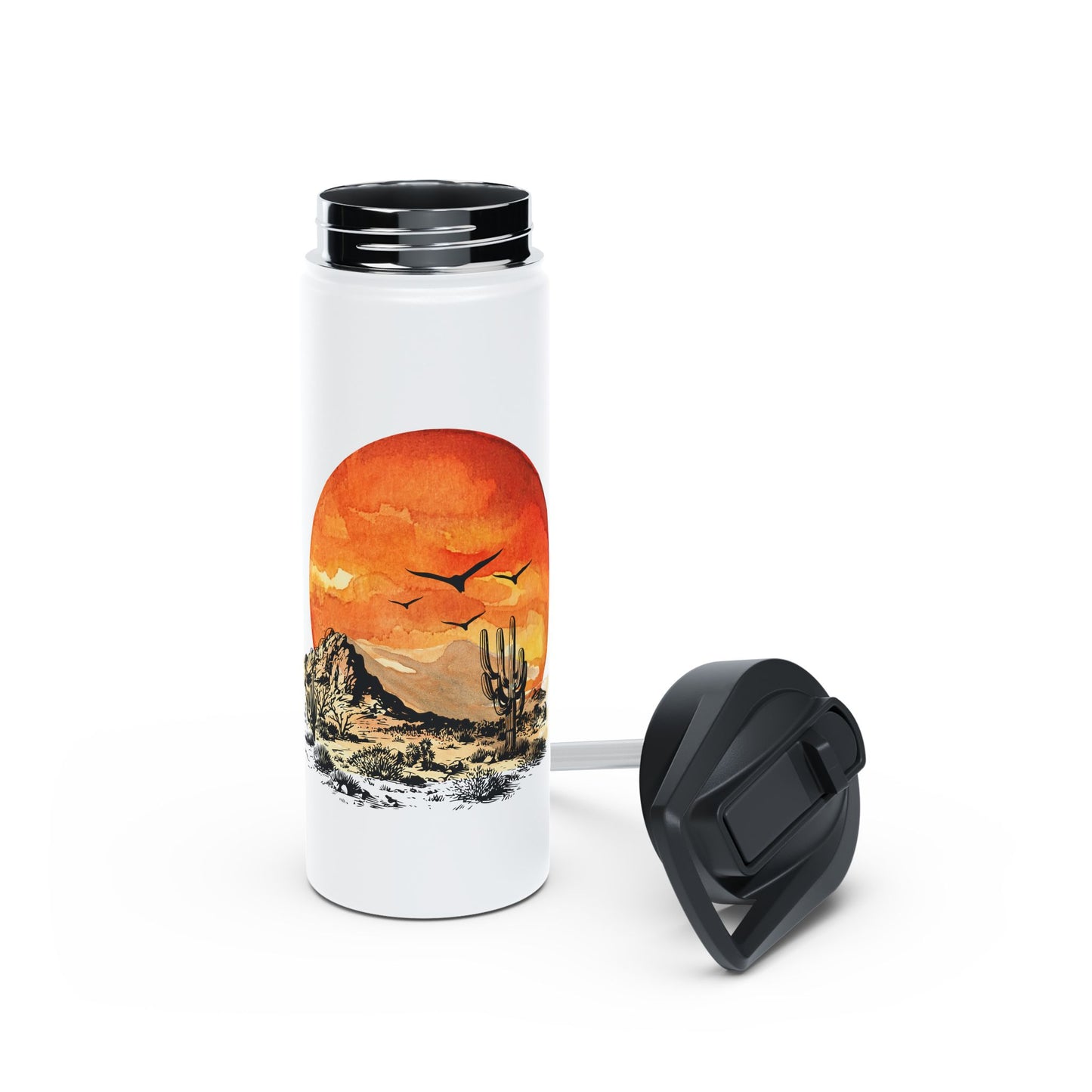 Desert Sun - Stainless Steel Water Bottle