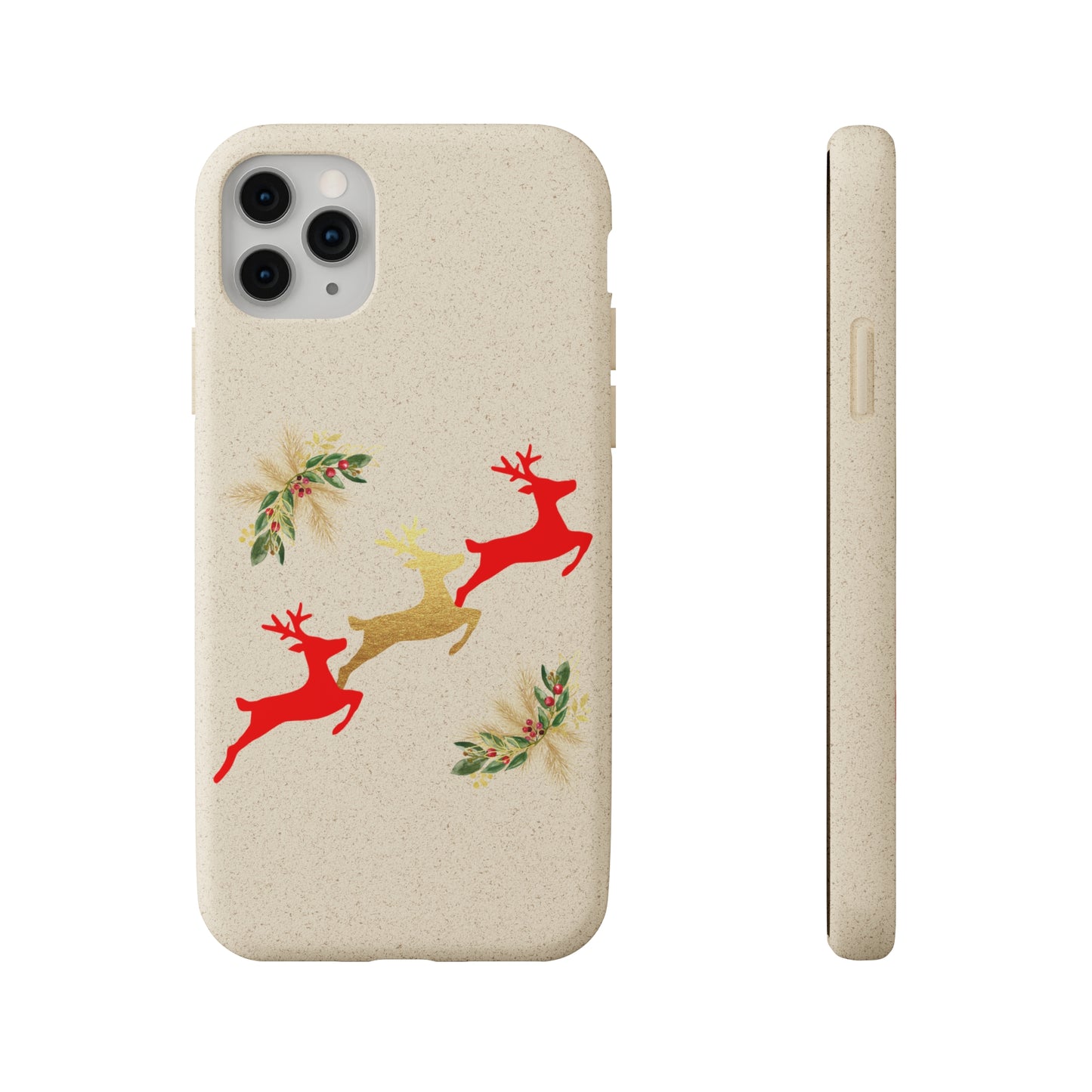 Reindeer Fun - Biodegradable Phone Cases