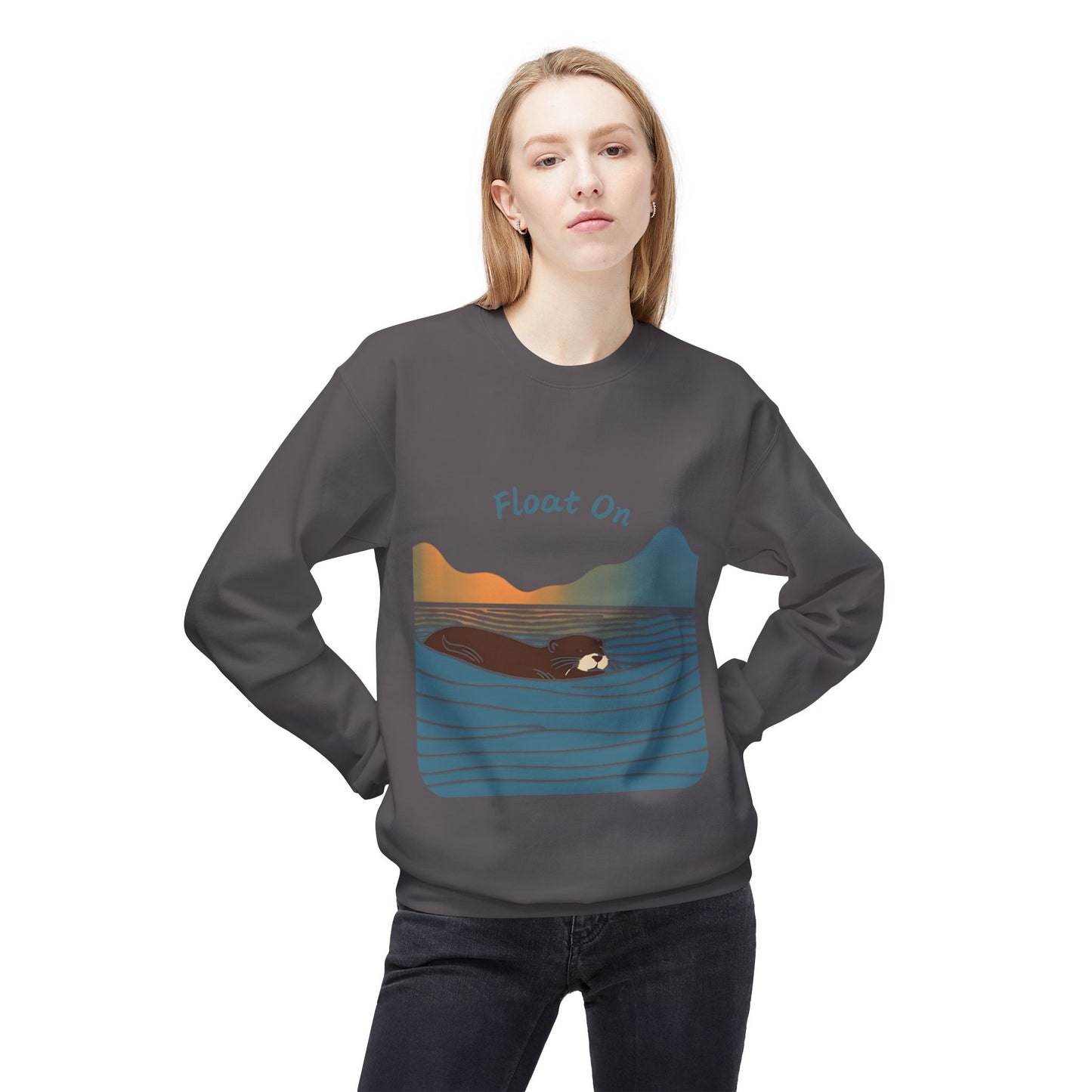 Float On - Adult Crewneck Sweatshirt