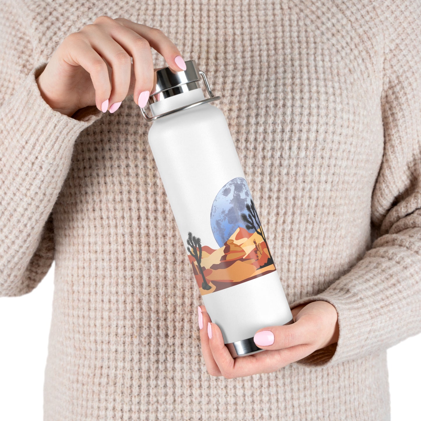 New Desert Vibes - Copper Vacuum Insulated Bottle, 22oz