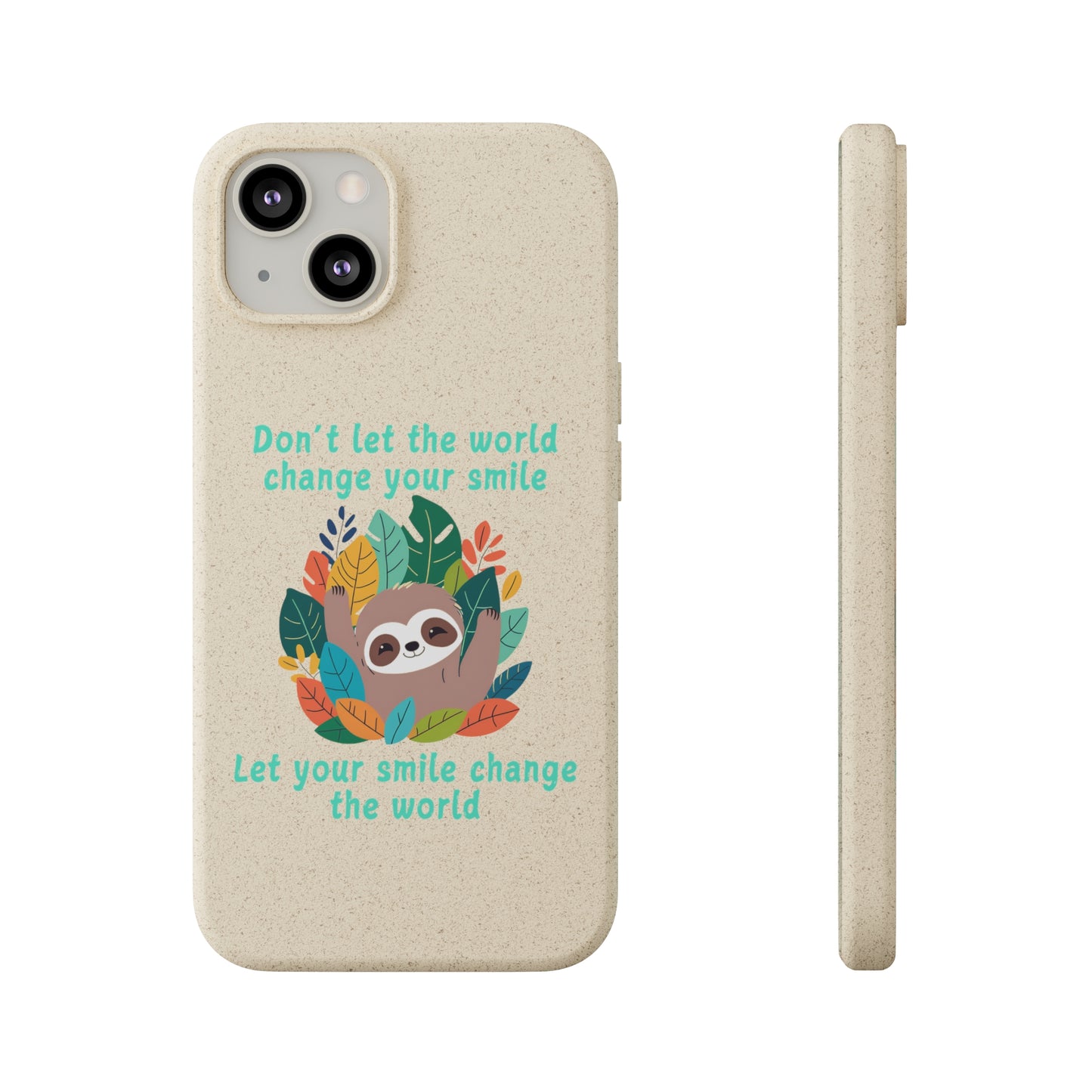 Sloth Smile - Biodegradable Phone Cases