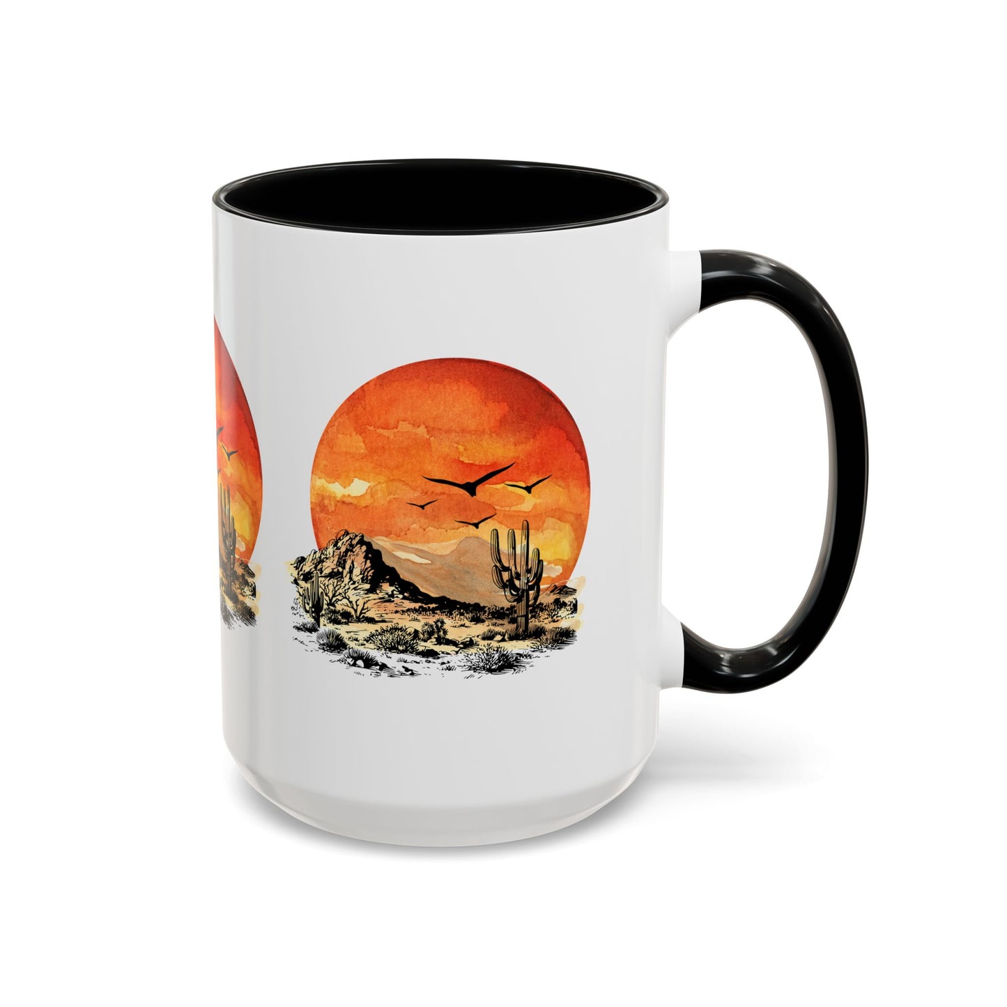 Desert Sun - Accent Coffee Mug (11, 15oz)