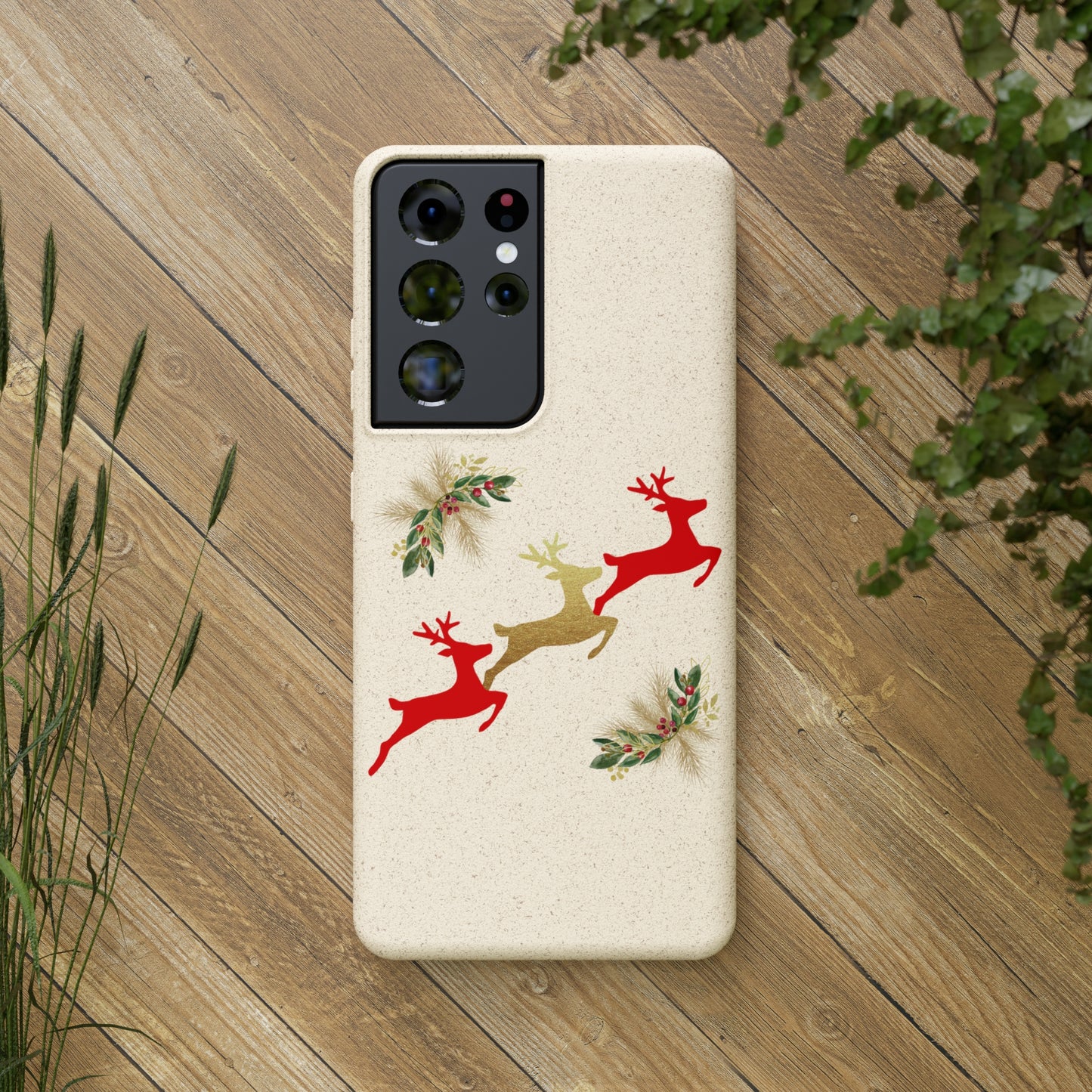 Reindeer Fun - Biodegradable Phone Cases