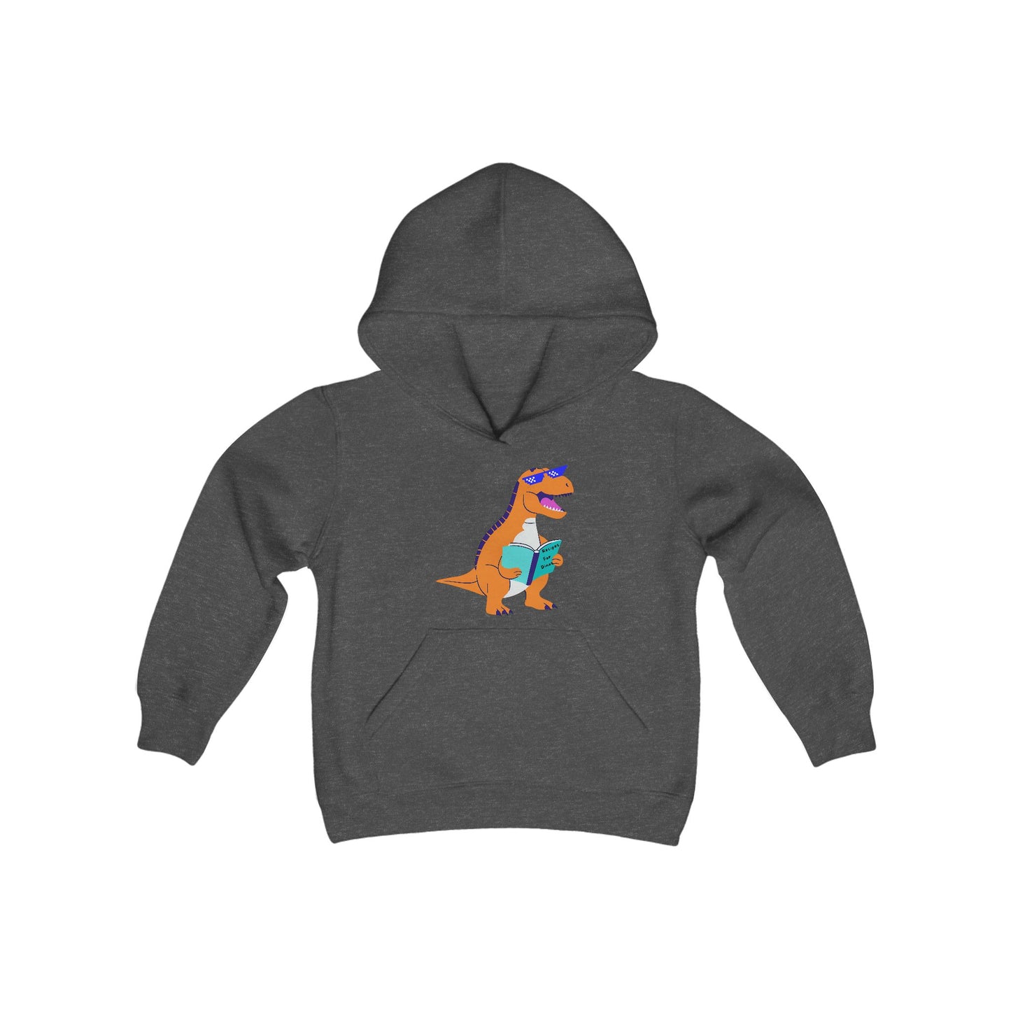 Retro T-Rex - Youth Hoodie Sweatshirt