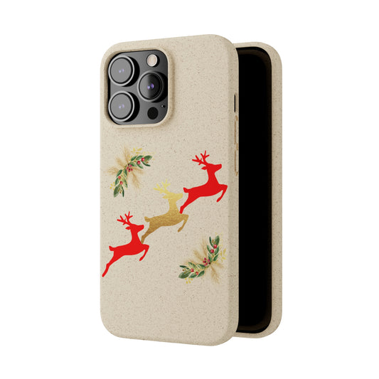 Reindeer Fun - Biodegradable Phone Cases