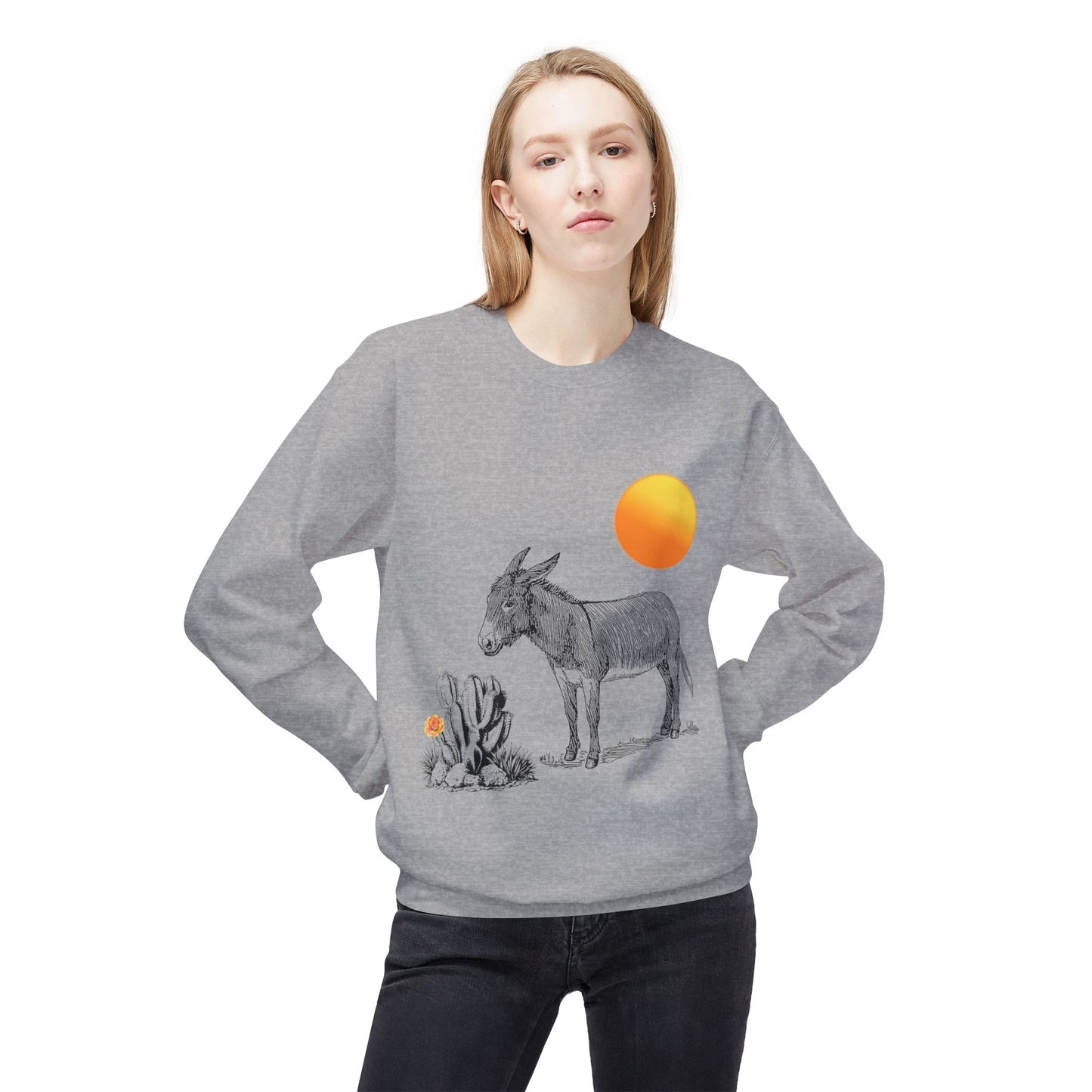 Desert Donkey - Adult Unisex Sweatshirt