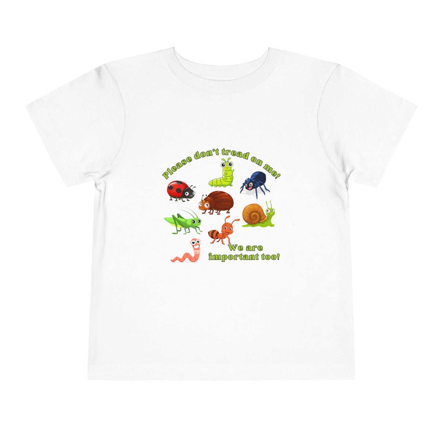 Cute Bugs, Don't Tread On Me - Toddler Tee