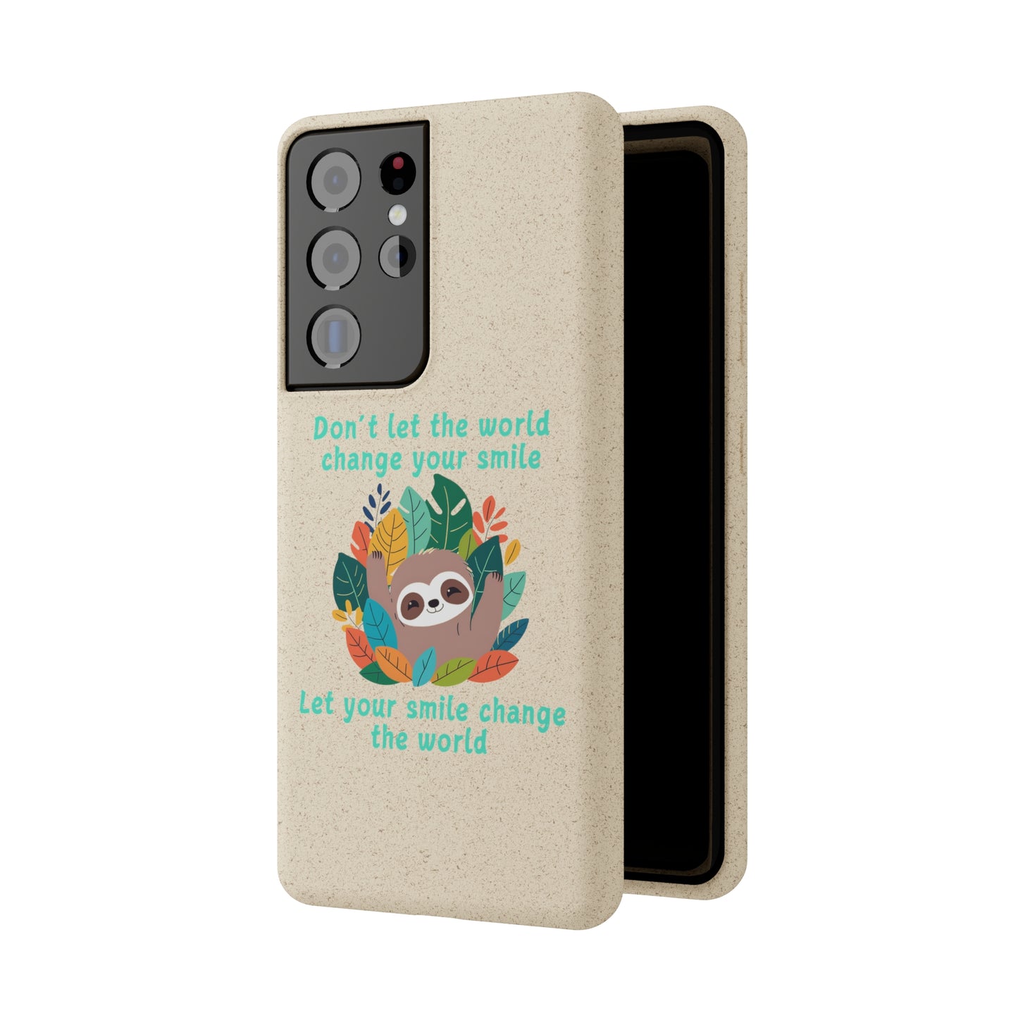 Sloth Smile - Biodegradable Phone Cases