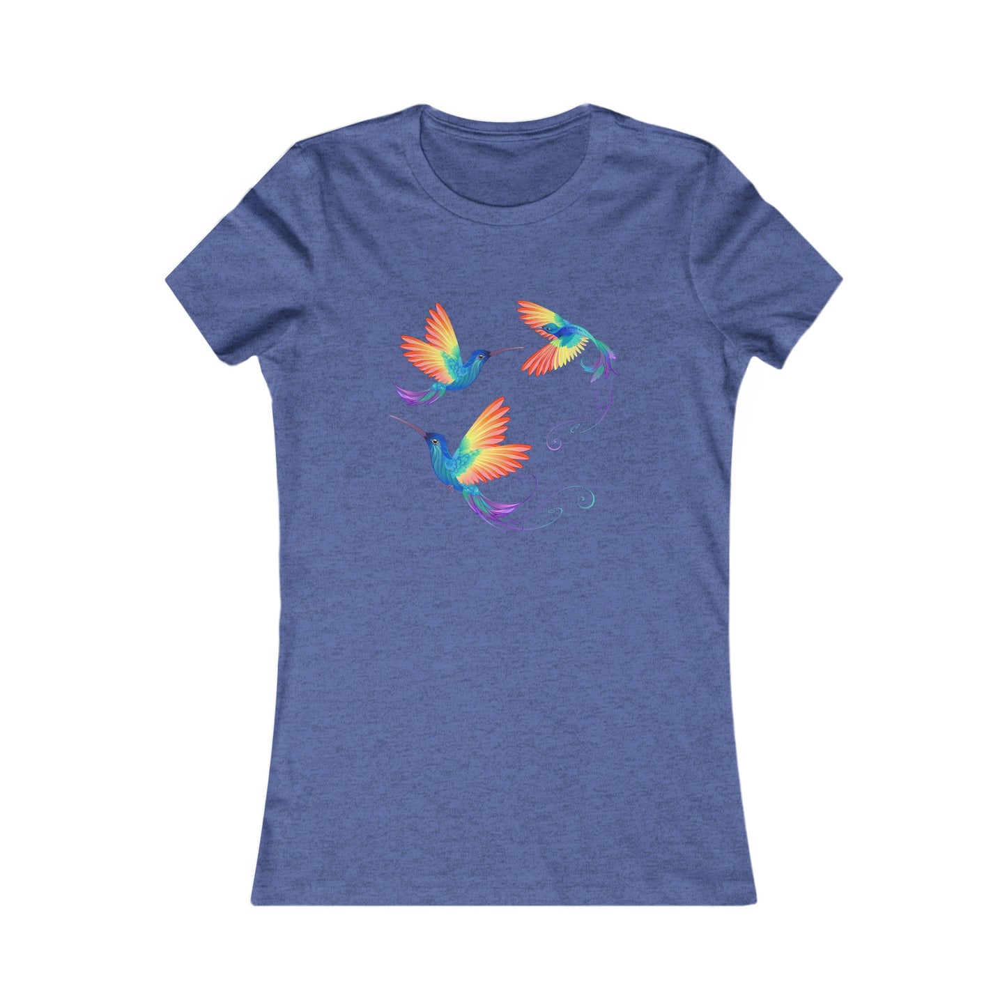 Hummingbirds - Women's Tee - Bright and Colorful Design