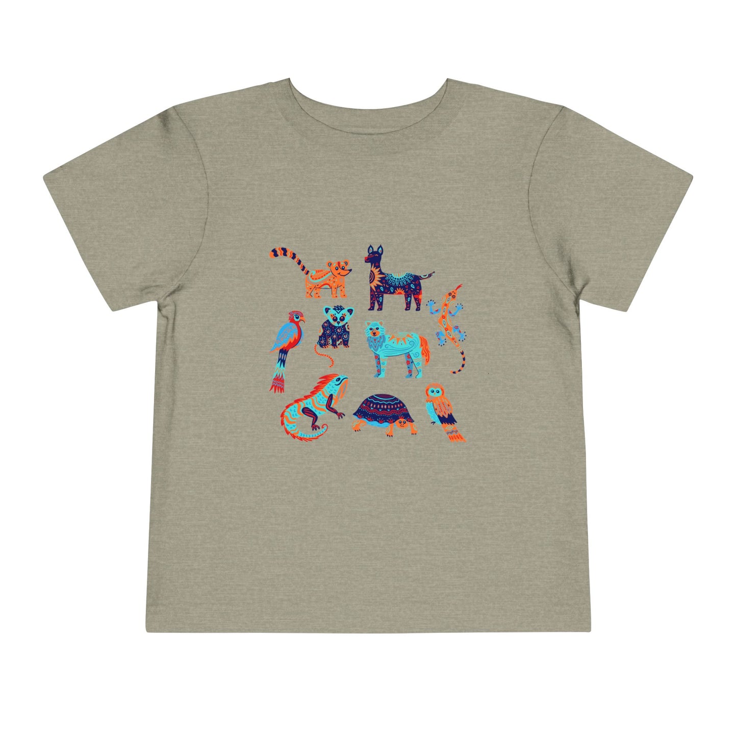 Animal Party - Toddler Short Sleeve Tee