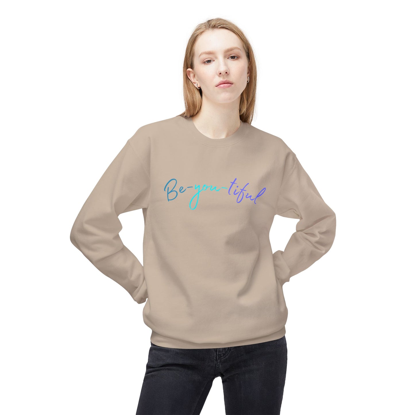 Be-you-tiful - Adult Crewneck Sweatshirt