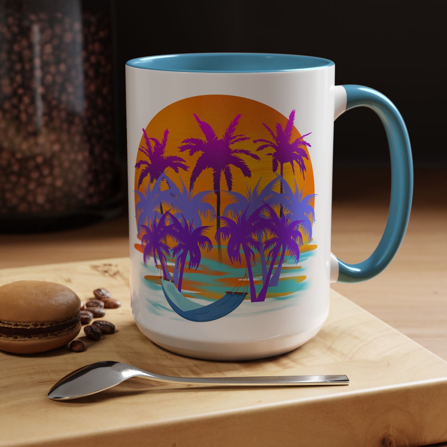 Tropical Paradise - Accent Coffee Mug (11, 15oz)