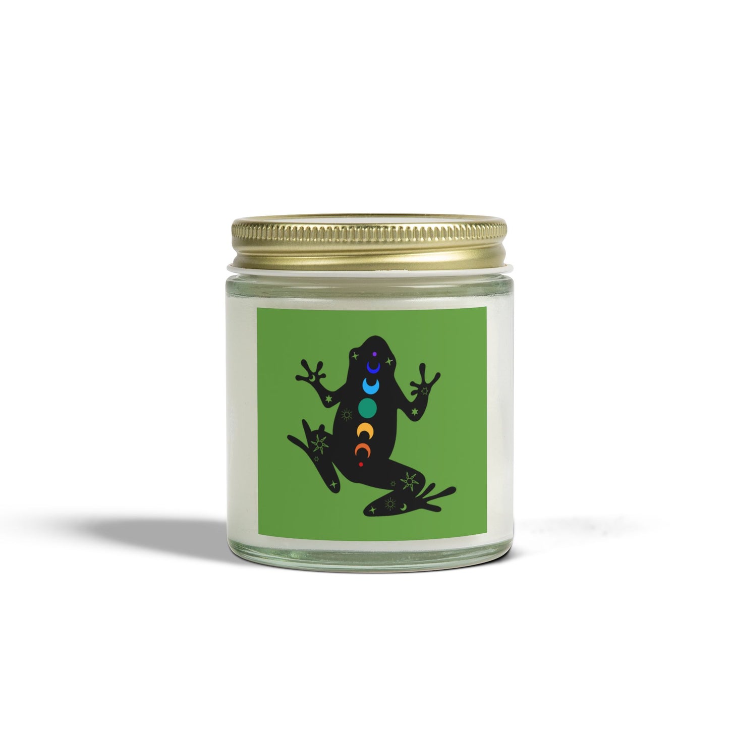 Healing Frog - Scented Coconut Apricot Candles (4oz, 9oz)