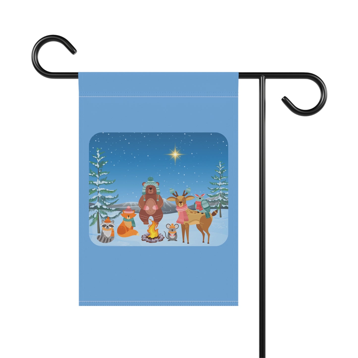 Winter Animal Party - Garden & House Banner