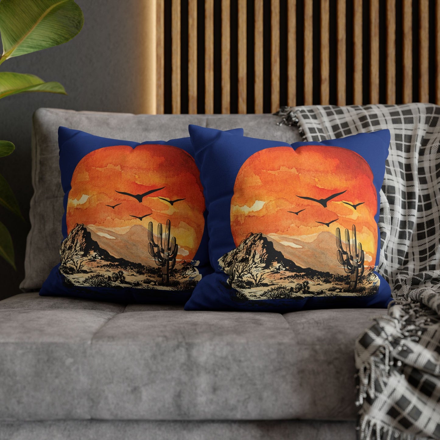 Desert Sun - Square Pillowcase - Various Sizes