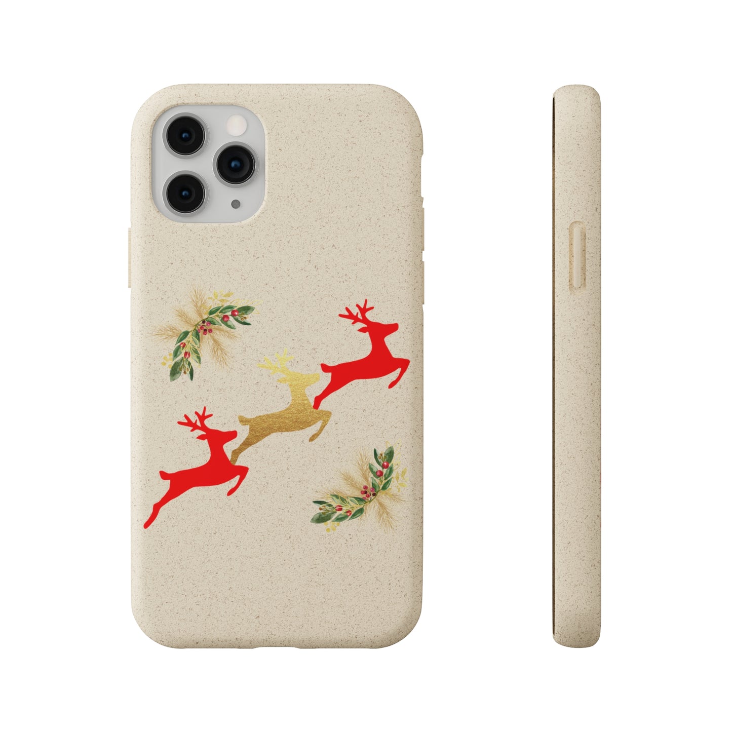 Reindeer Fun - Biodegradable Phone Cases