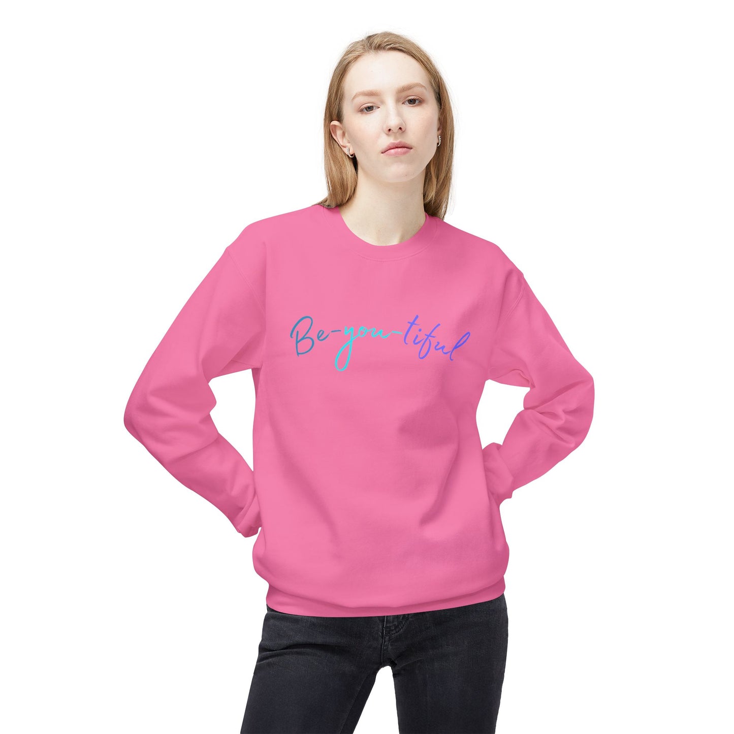 Be-you-tiful - Adult Crewneck Sweatshirt