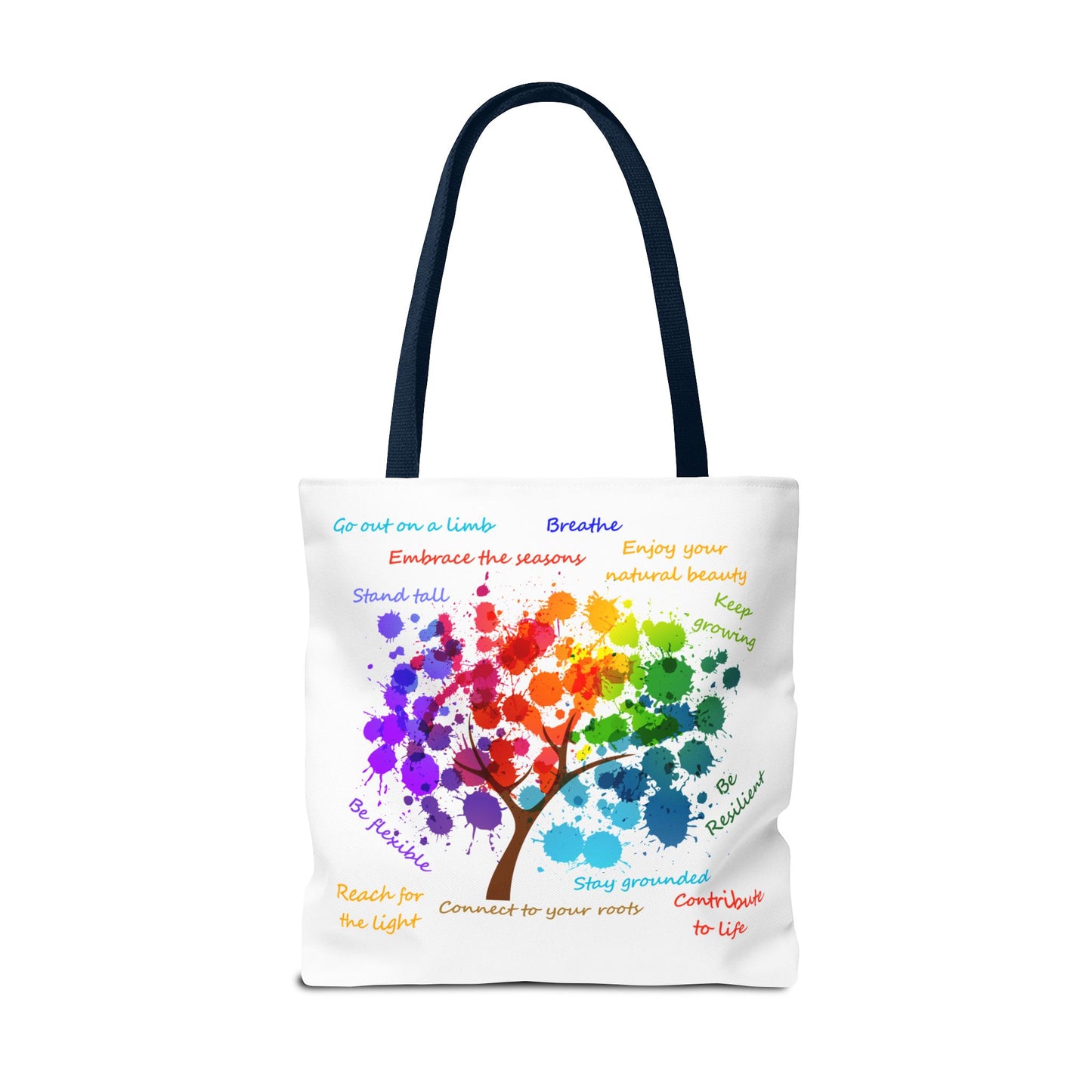 Tree of Life White - Tote Bag (AOP)