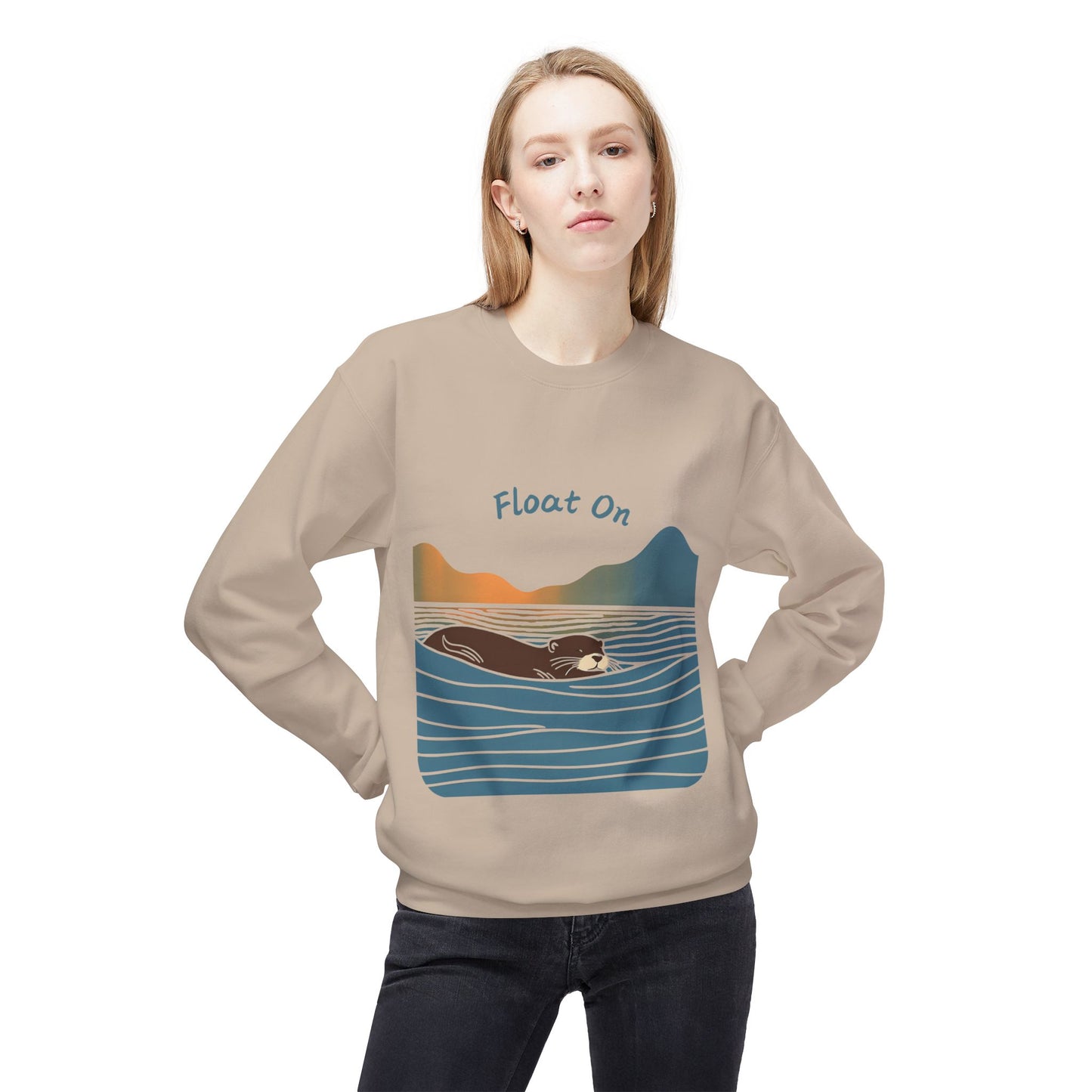 Float On - Adult Crewneck Sweatshirt